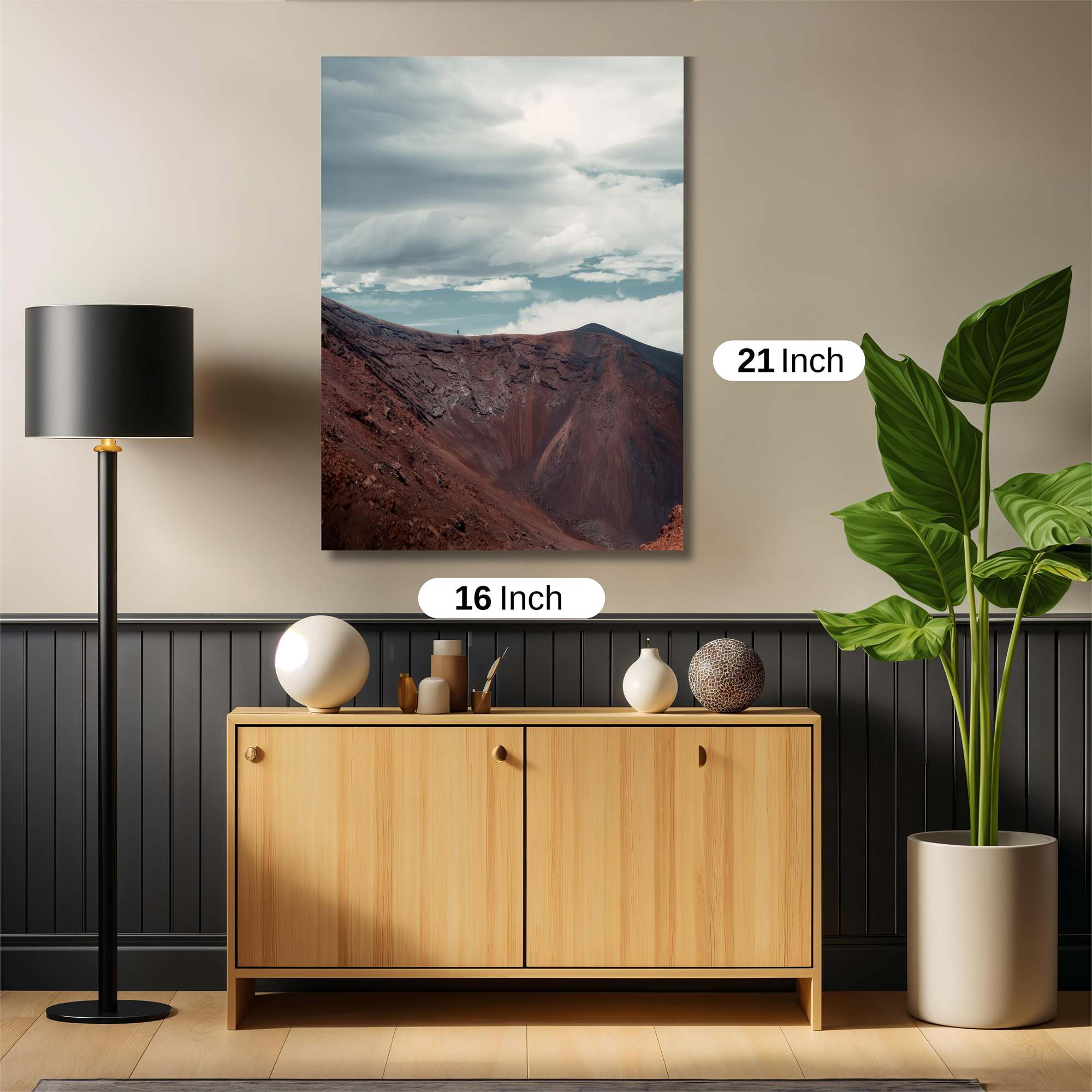 Volcano Serene Safe Wall Magnetic / M