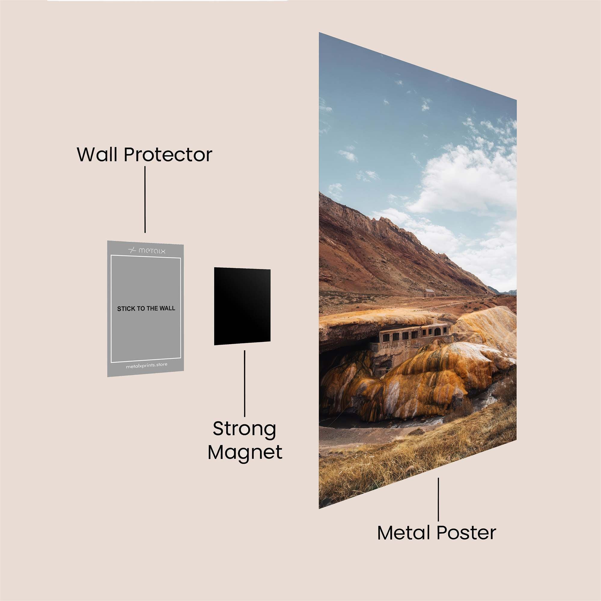 Canyon Serenity Safe Wall Magnetic / M