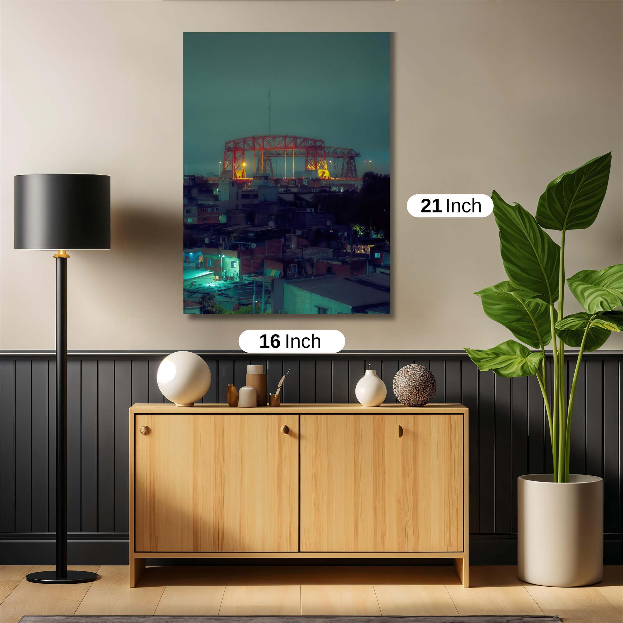 Bridge Twilight Safe Wall Magnetic / M