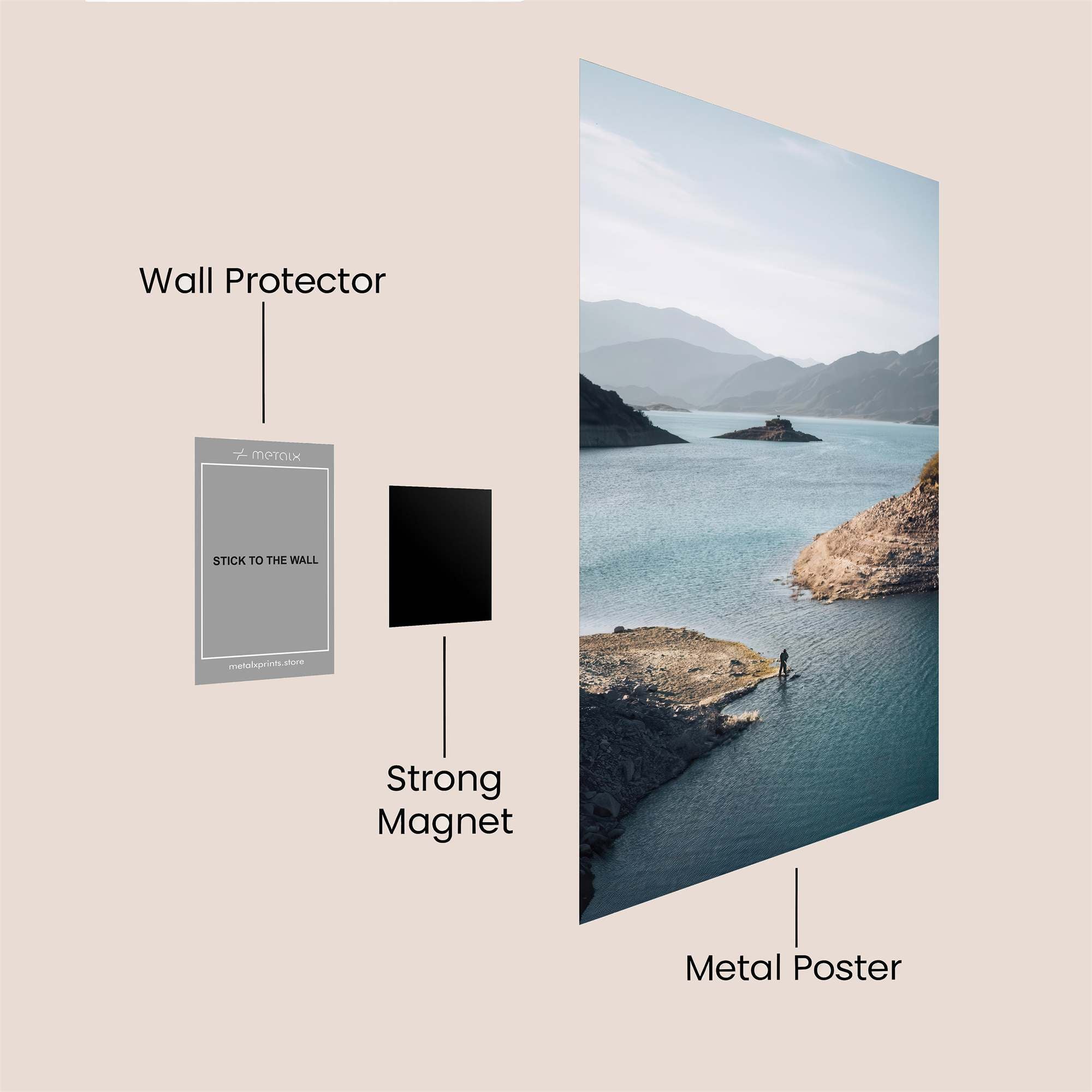 Serenity Cove Safe Wall Magnetic / M