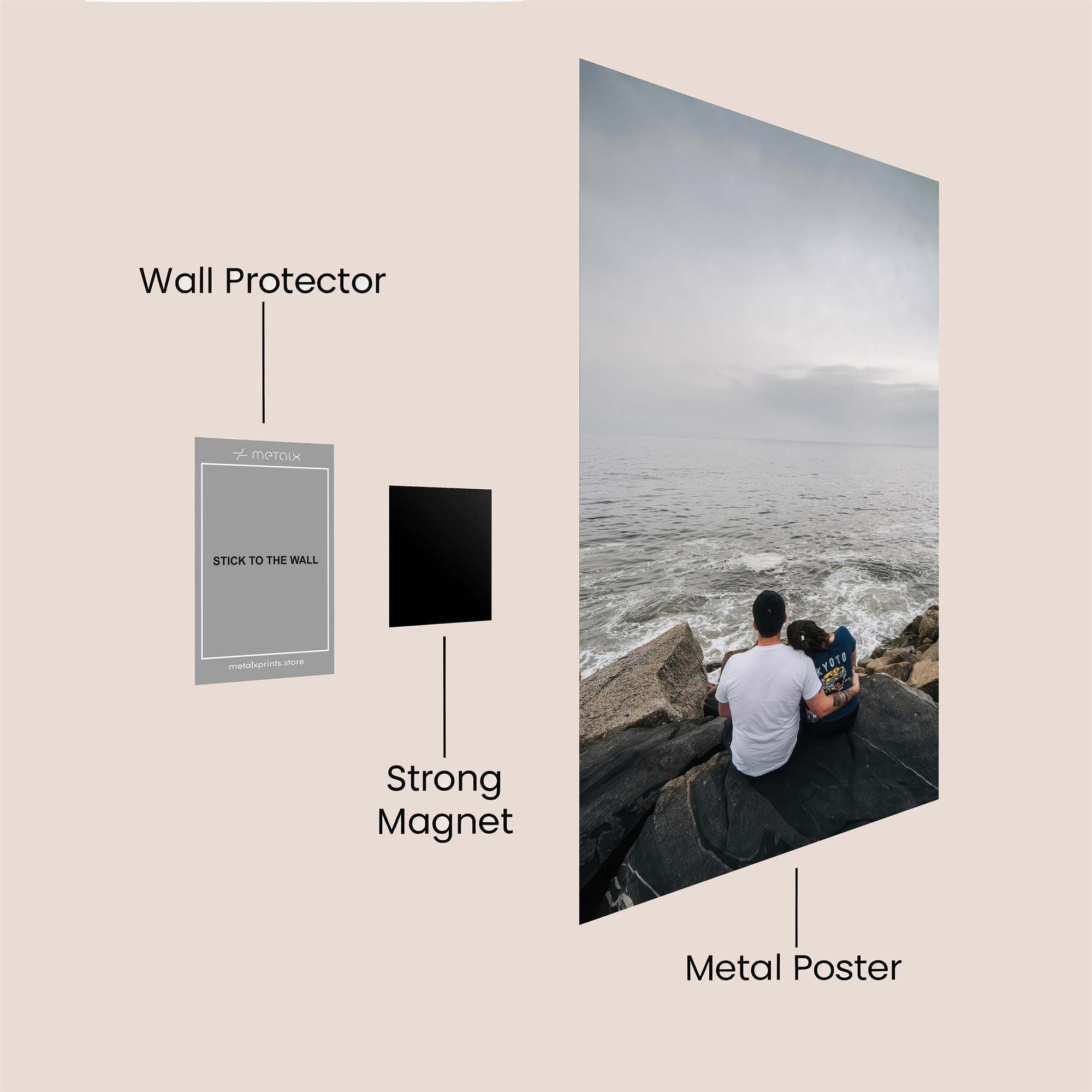 Love Whisper Safe Wall Magnetic / M