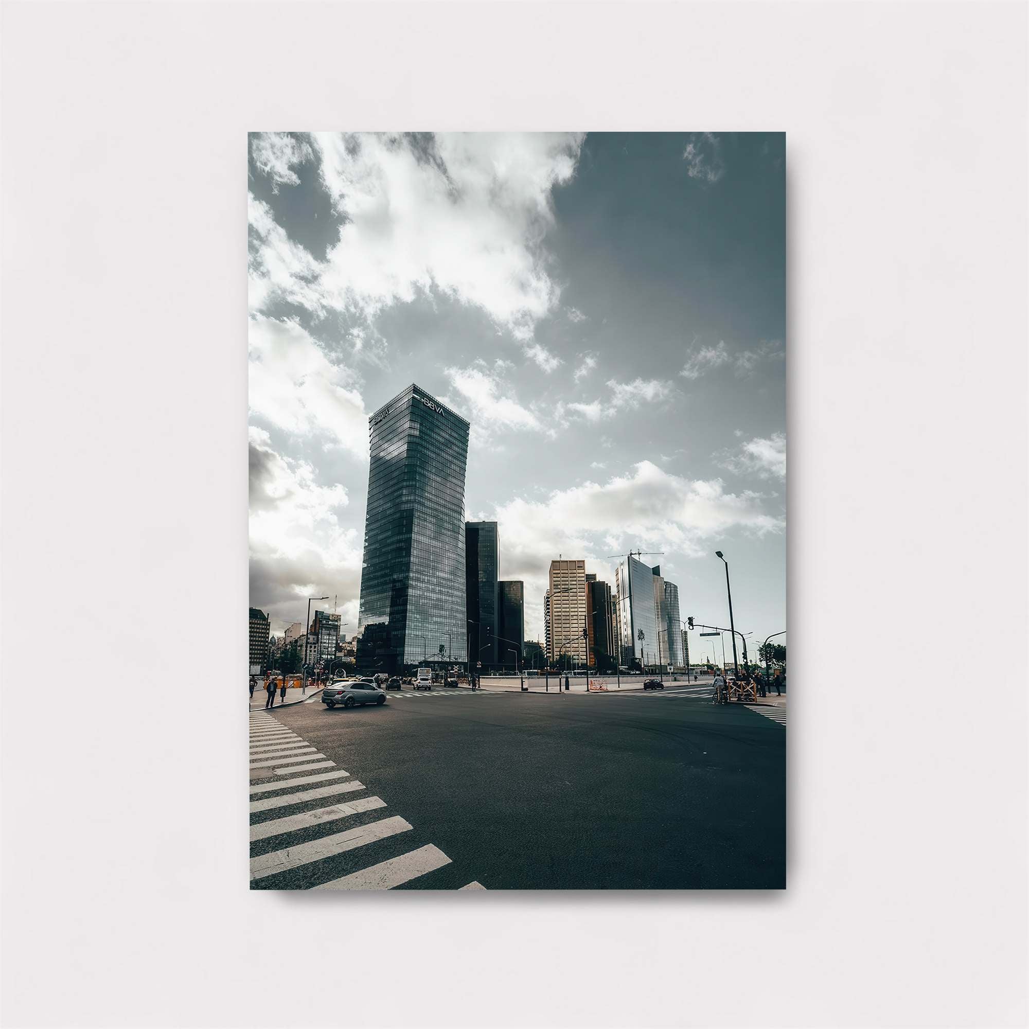 Skyscraper Serenity Safe Wall Magnetic / M