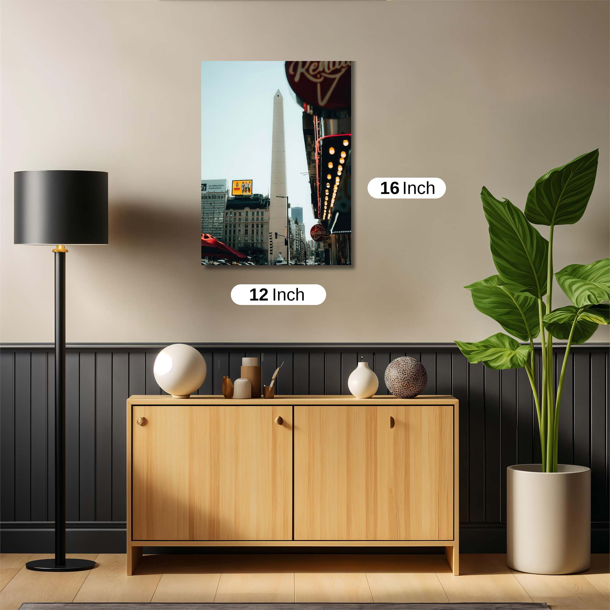 Obelisk Glow Safe Wall Magnetic / M