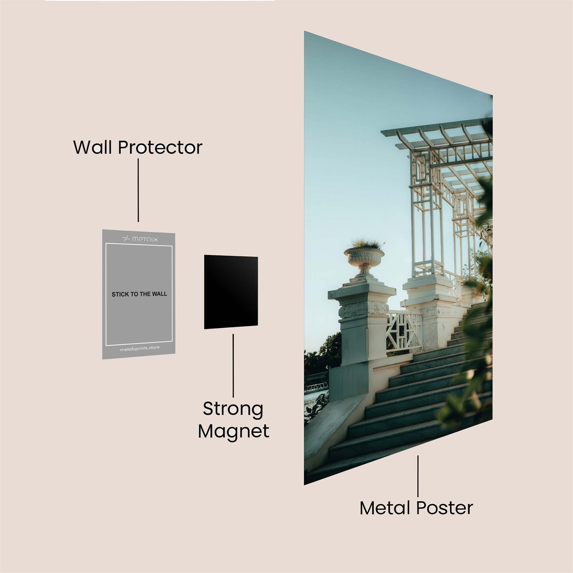 Pavilion Serenity Safe Wall Magnetic / M