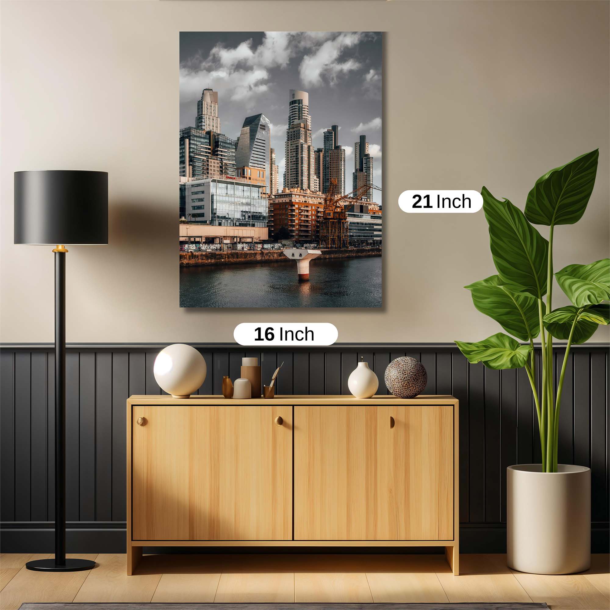 BuenosAires Serenity Safe Wall Magnetic / M