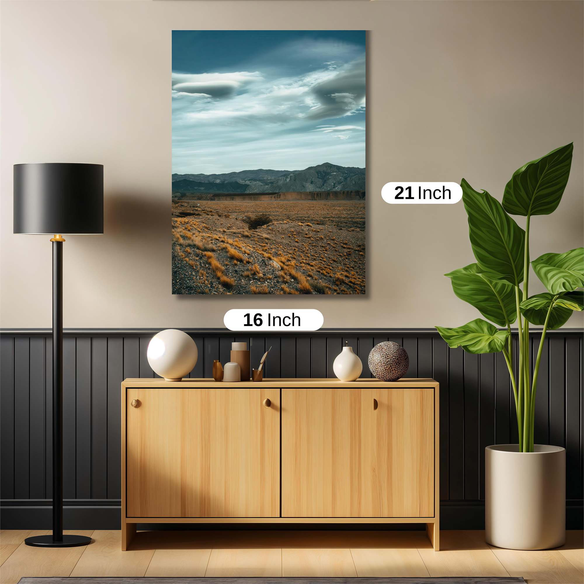 Desert Dreamscape Safe Wall Magnetic / M