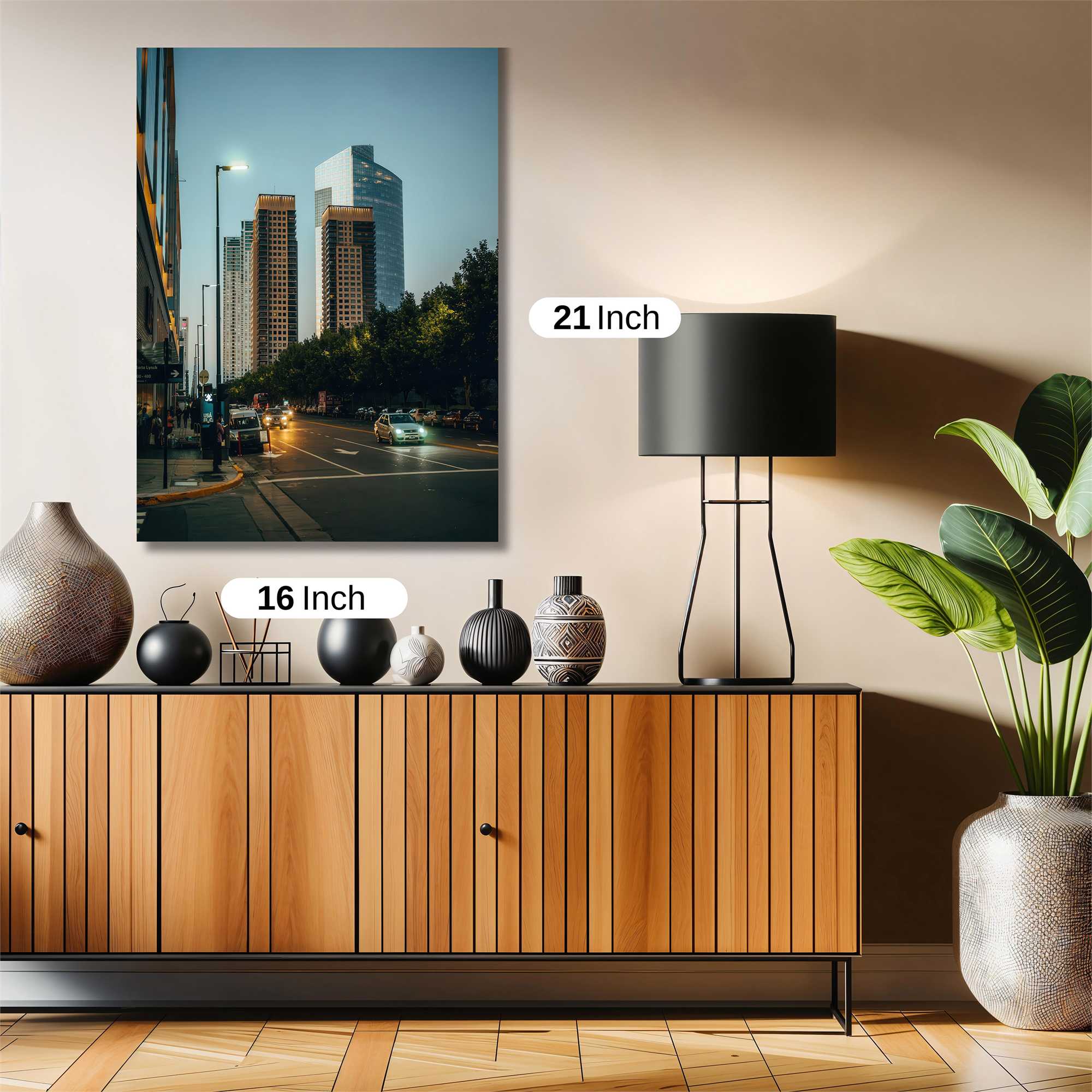 Skyline Serenity Safe Wall Magnetic / M