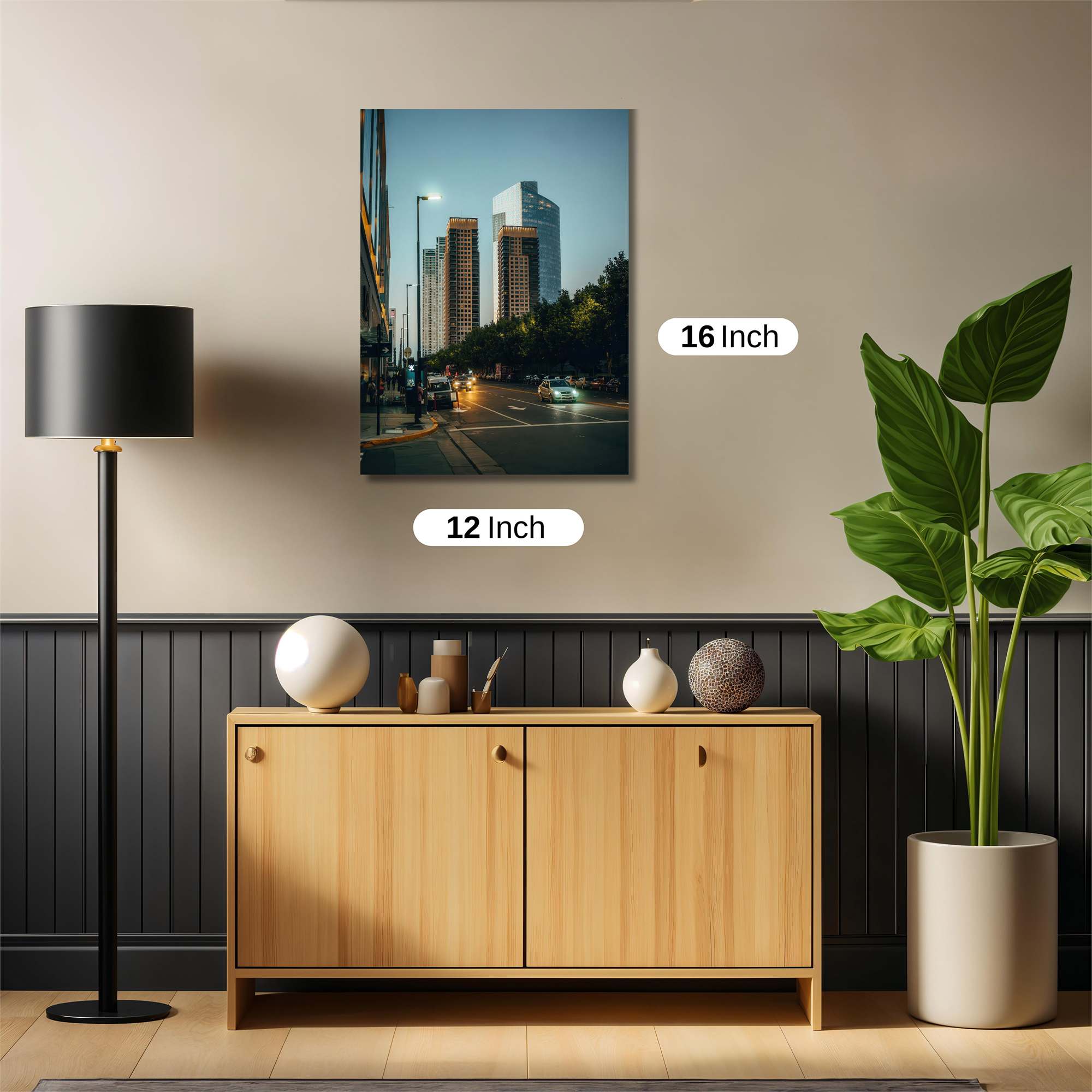 Skyline Serenity Safe Wall Magnetic / M
