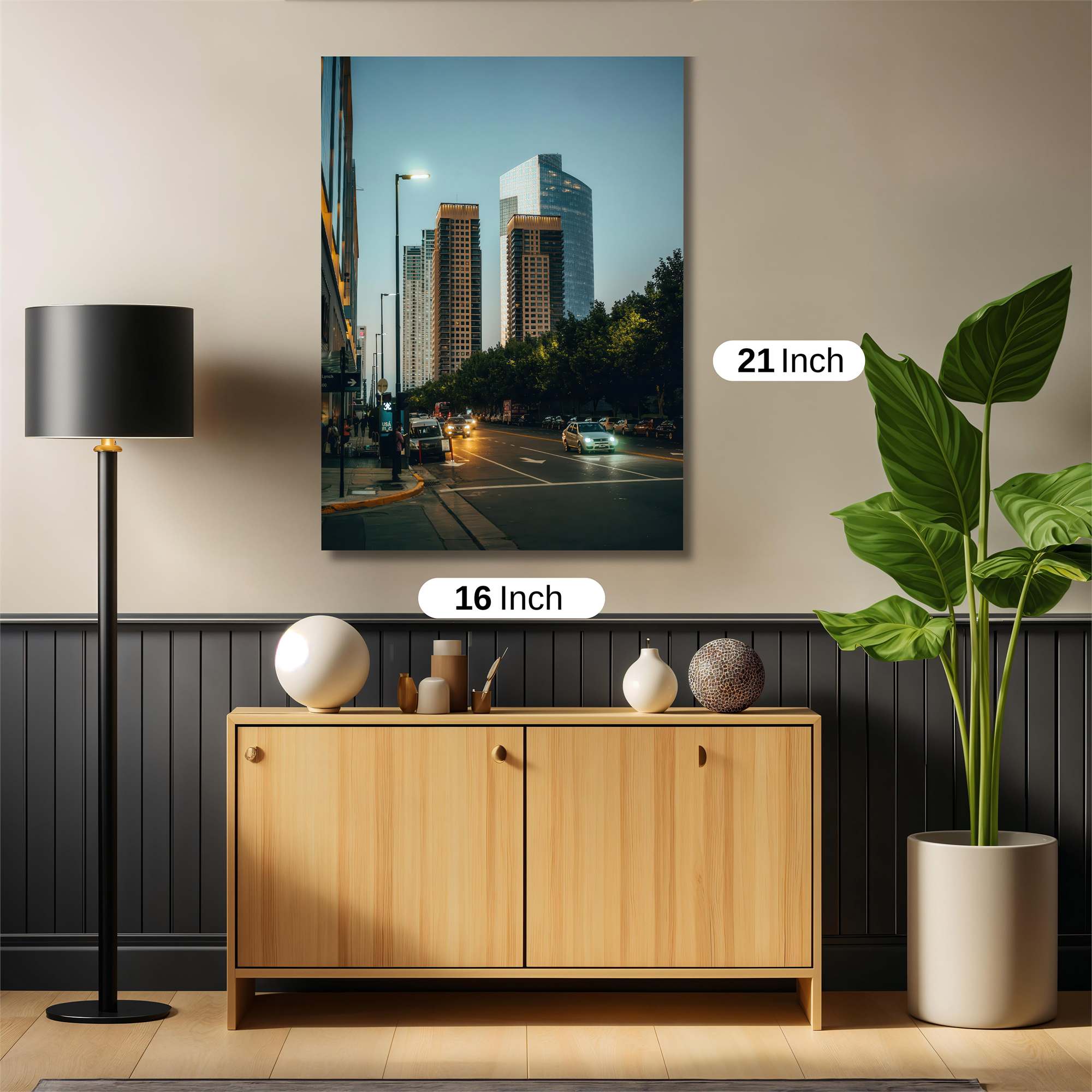 Skyline Serenity Safe Wall Magnetic / M