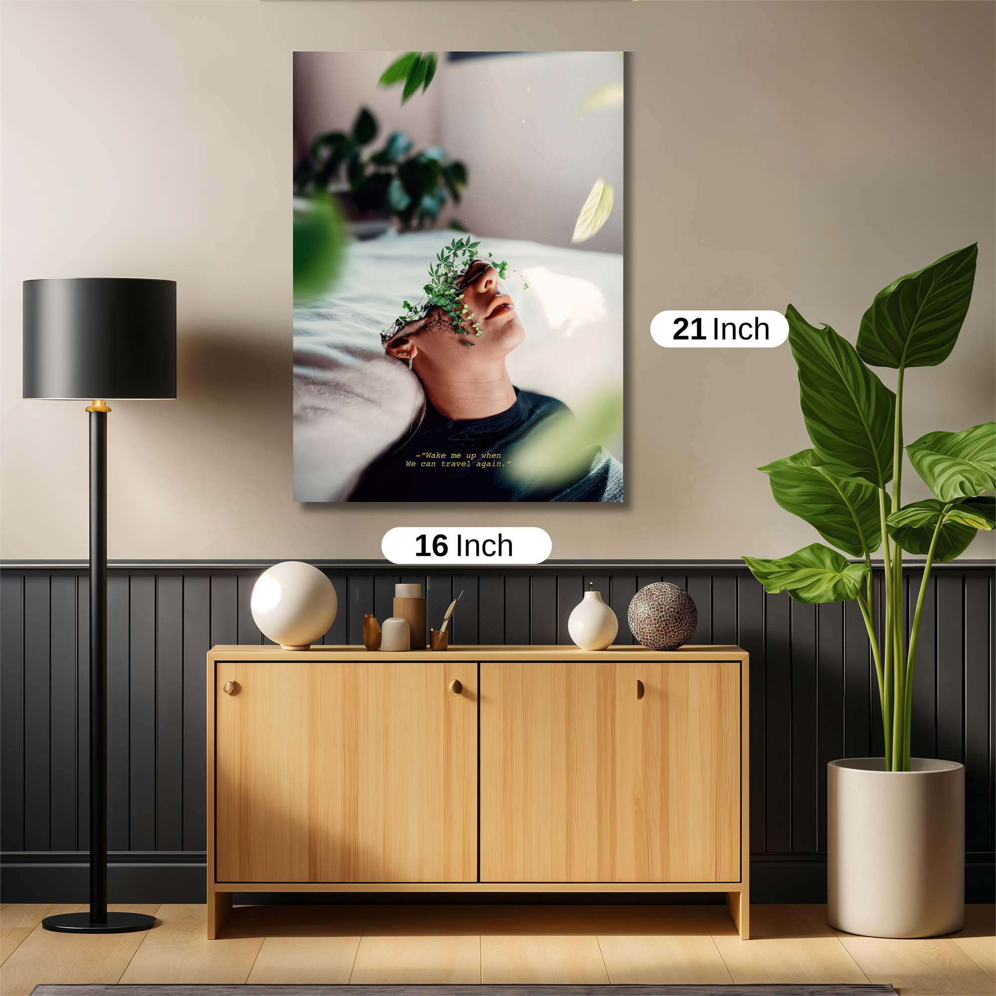 Nature's Serenity Safe Wall Magnetic / M