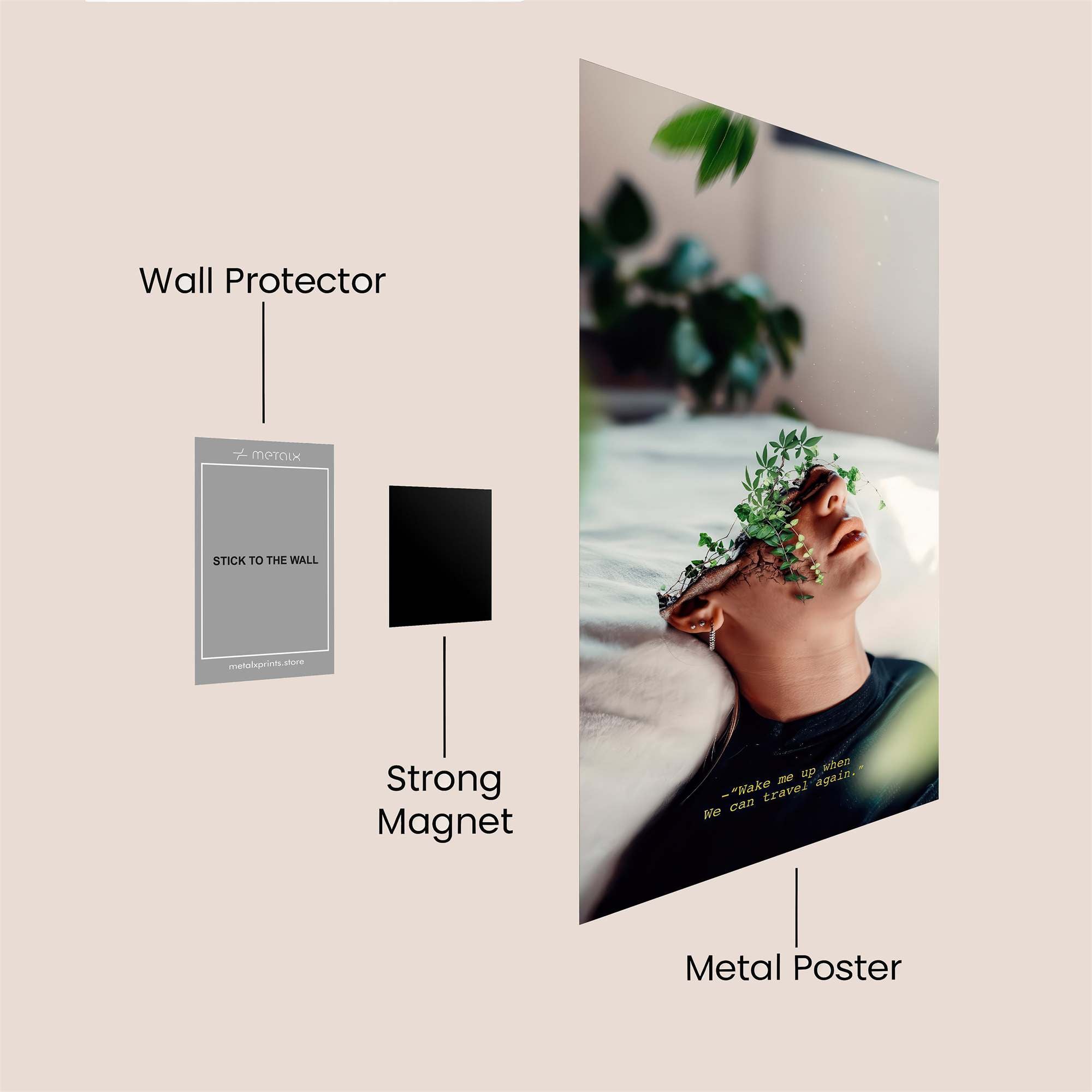 Nature's Serenity Safe Wall Magnetic / M