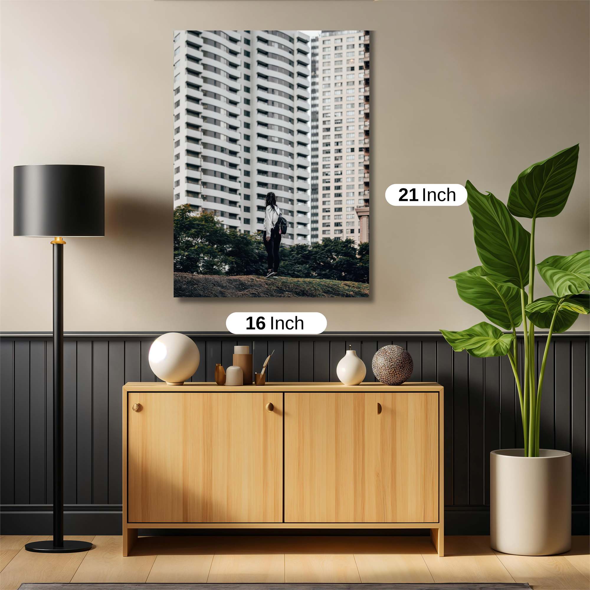 Urban Solitude Safe Wall Magnetic / M