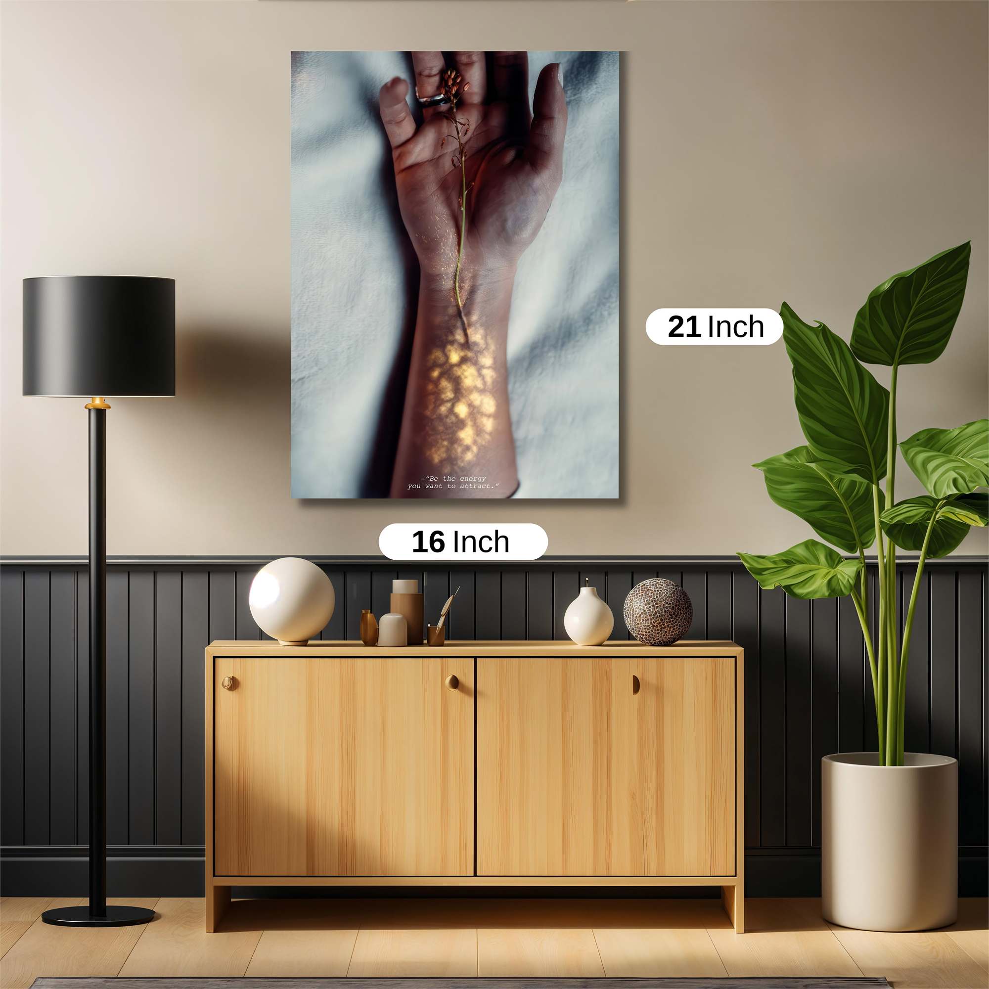 Hand Serene Safe Wall Magnetic / M