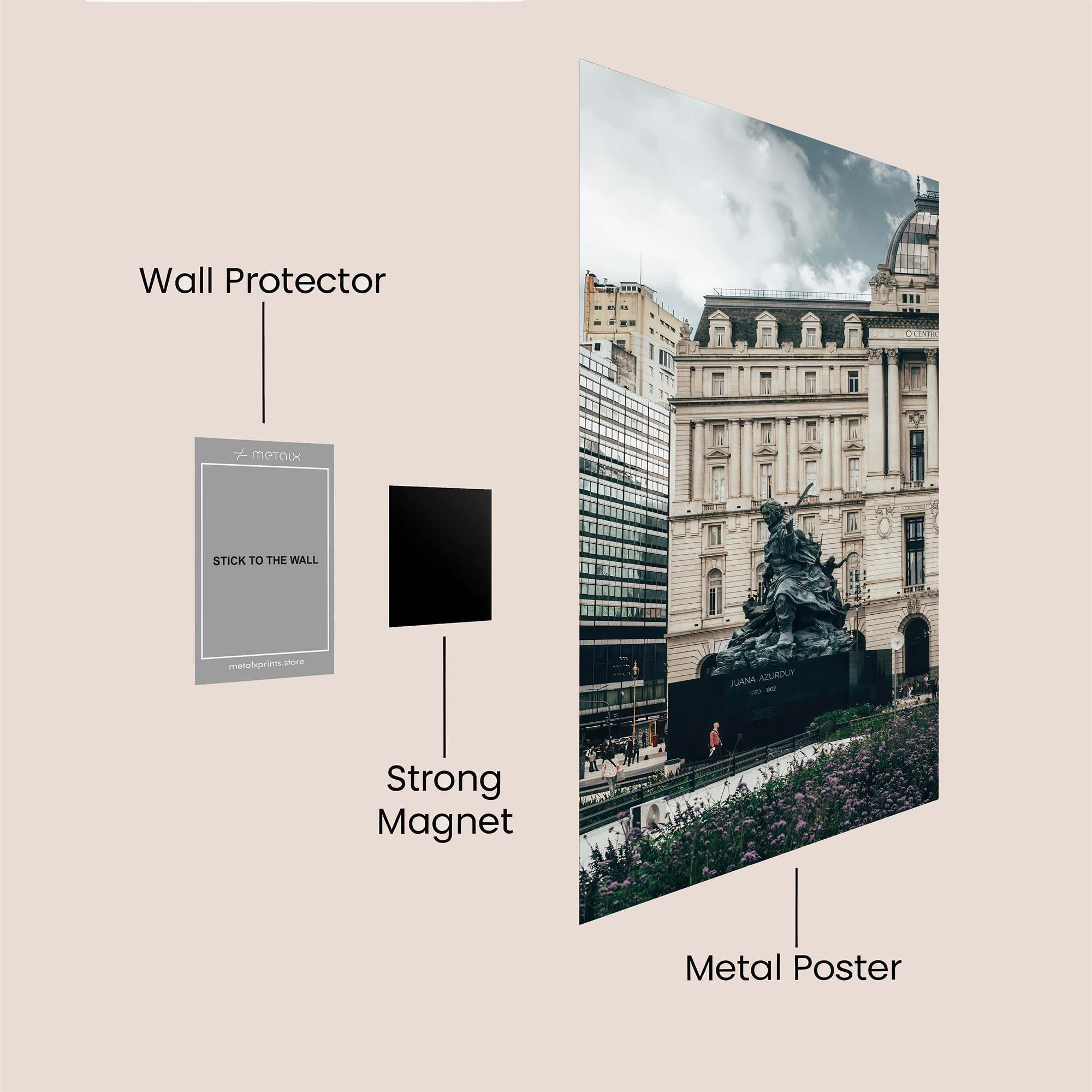 Liberty Triumphant Safe Wall Magnetic / M