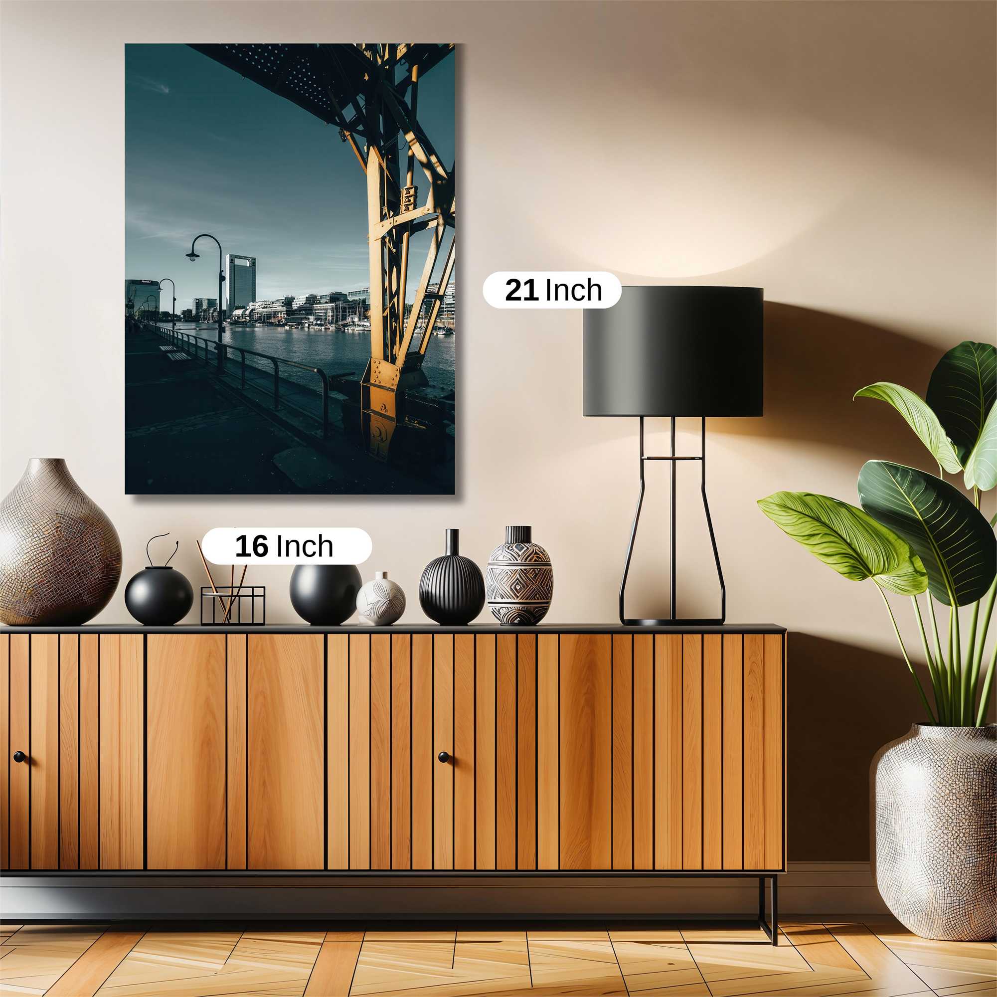 Urban Tranquility Safe Wall Magnetic / M