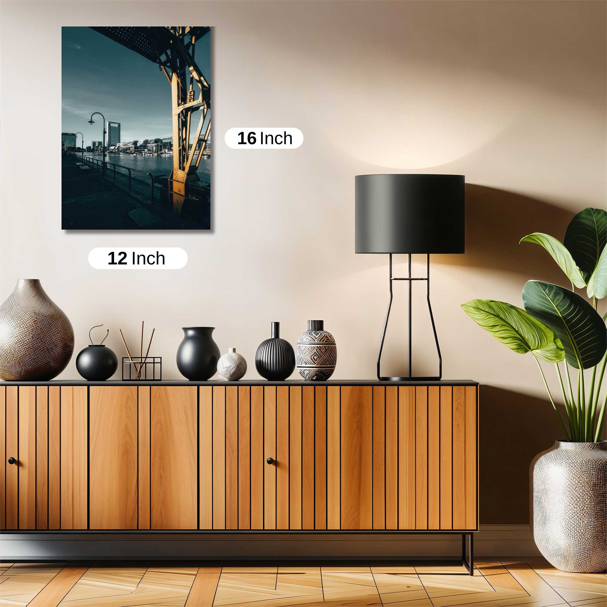 Urban Tranquility Safe Wall Magnetic / M