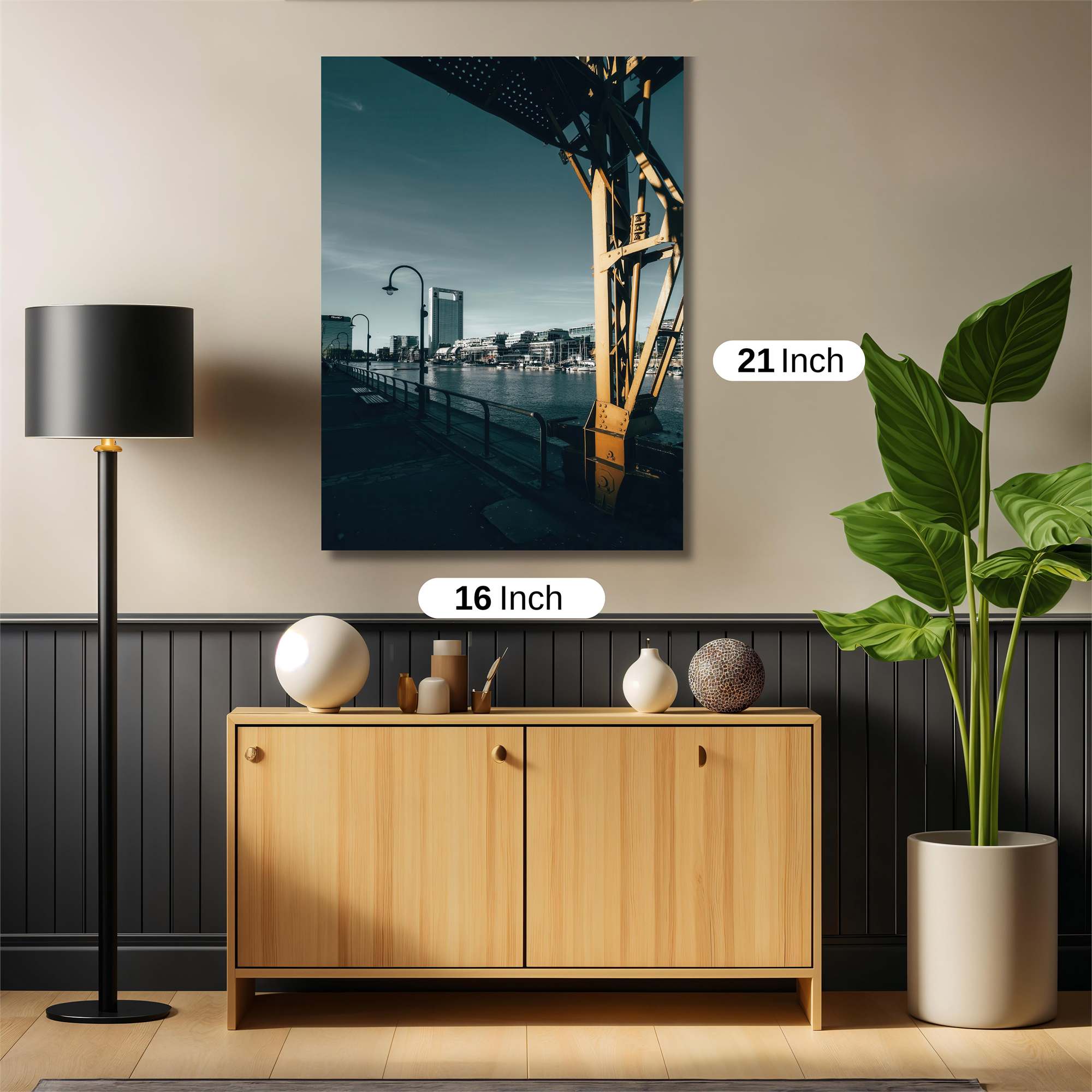 Urban Tranquility Safe Wall Magnetic / M