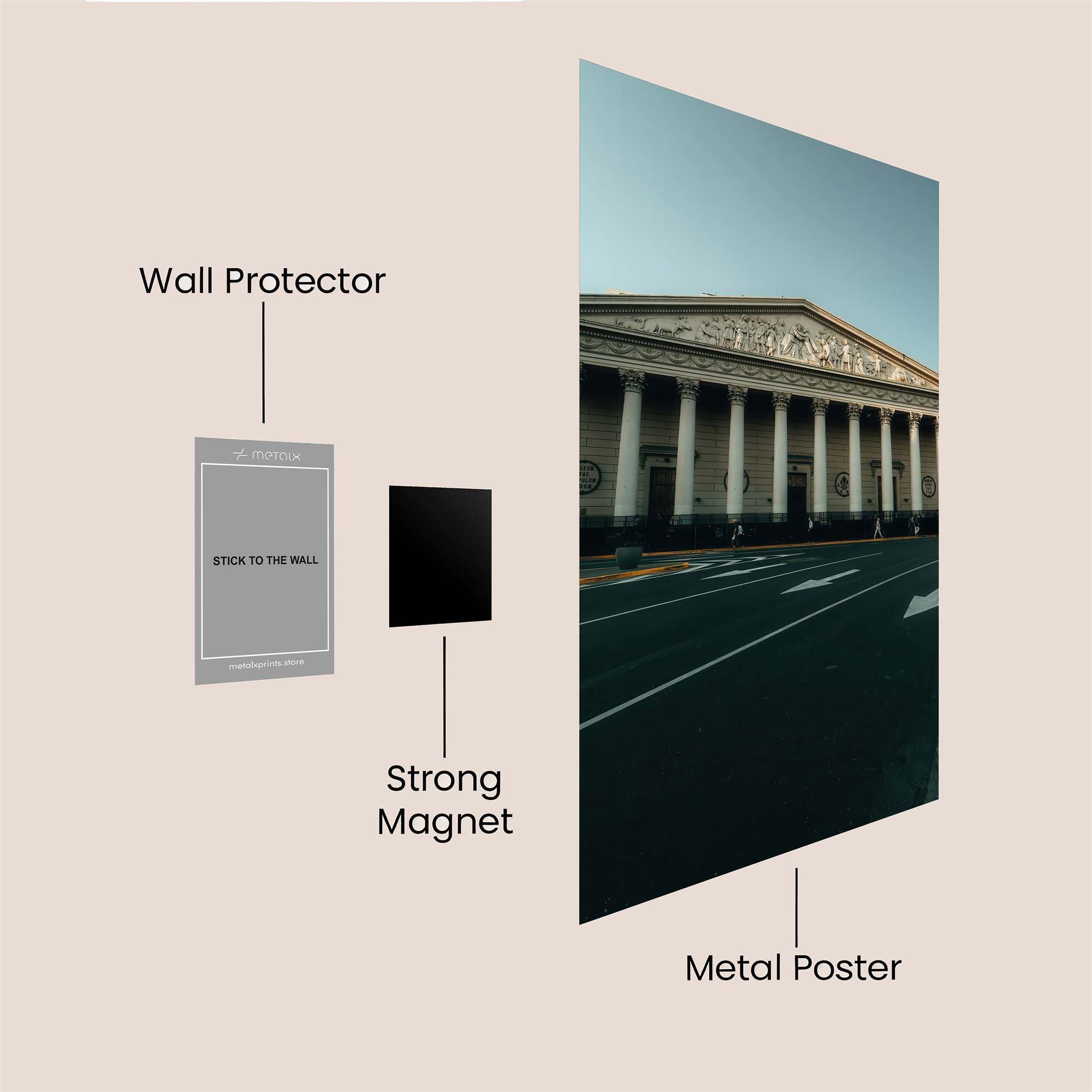 Bolshoi Majestic Safe Wall Magnetic / M