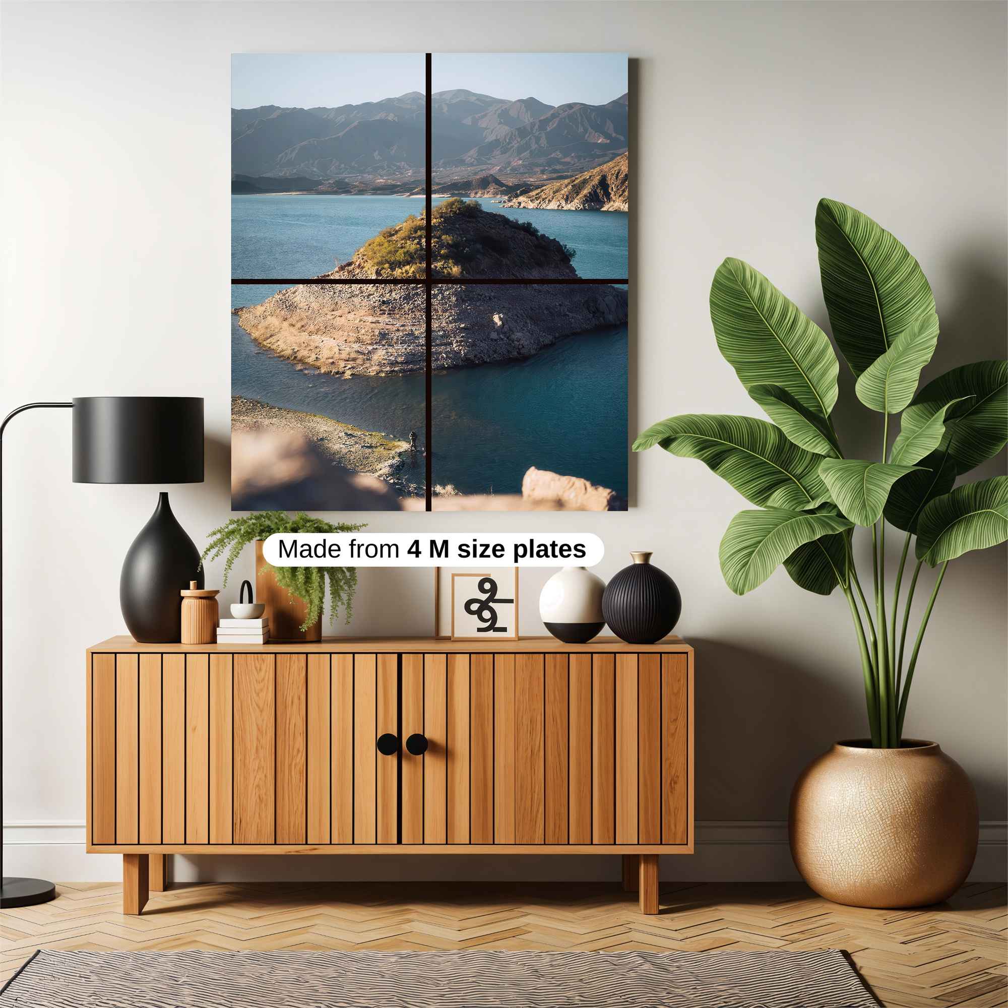 Island Serenity Safe Wall Magnetic / M