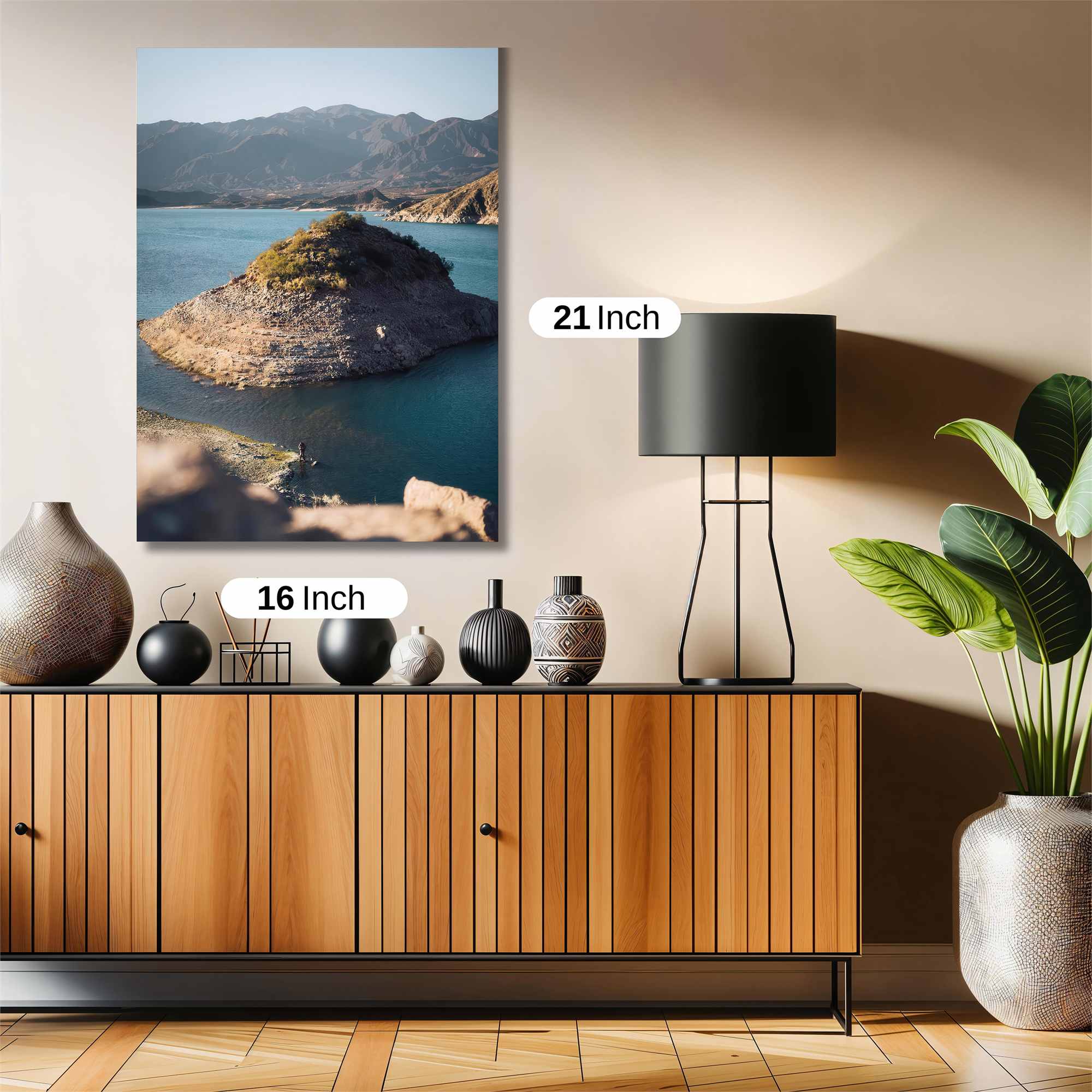 Island Serenity Safe Wall Magnetic / M