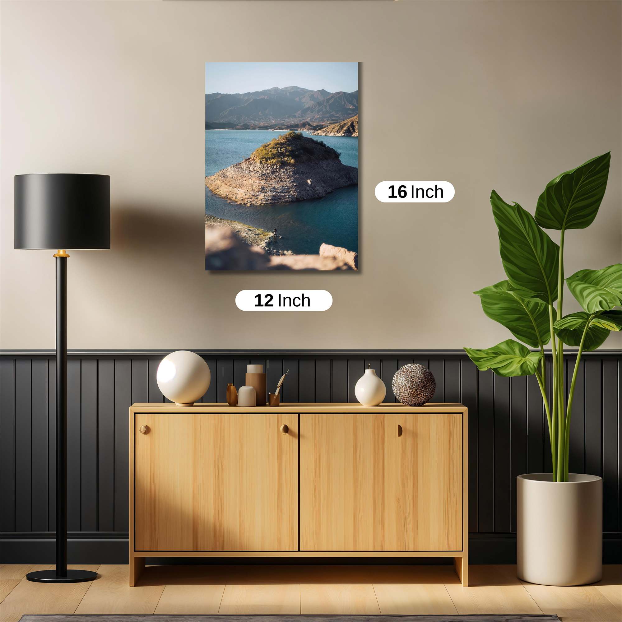 Island Serenity Safe Wall Magnetic / M