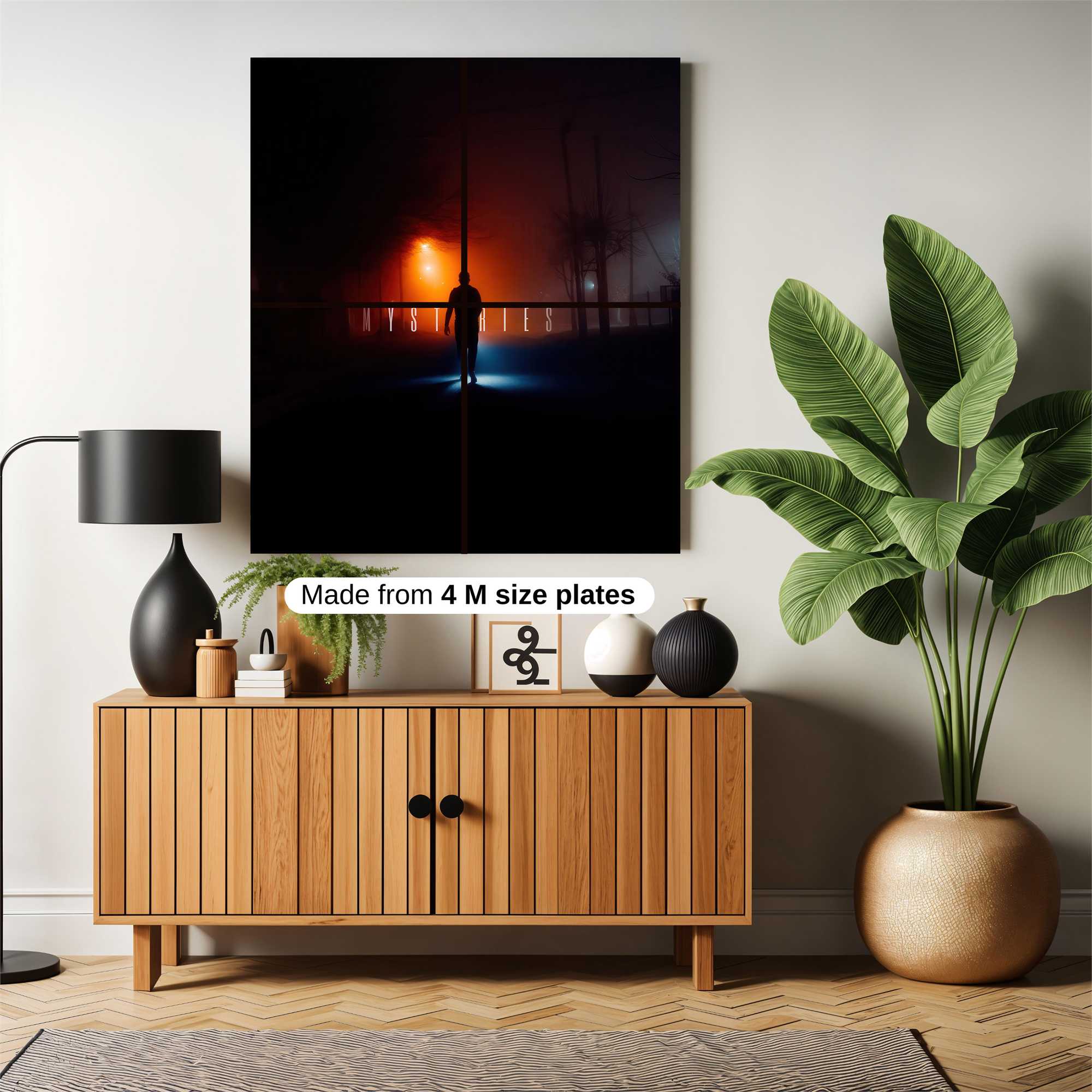 Silhouette Eerie Safe Wall Magnetic / M