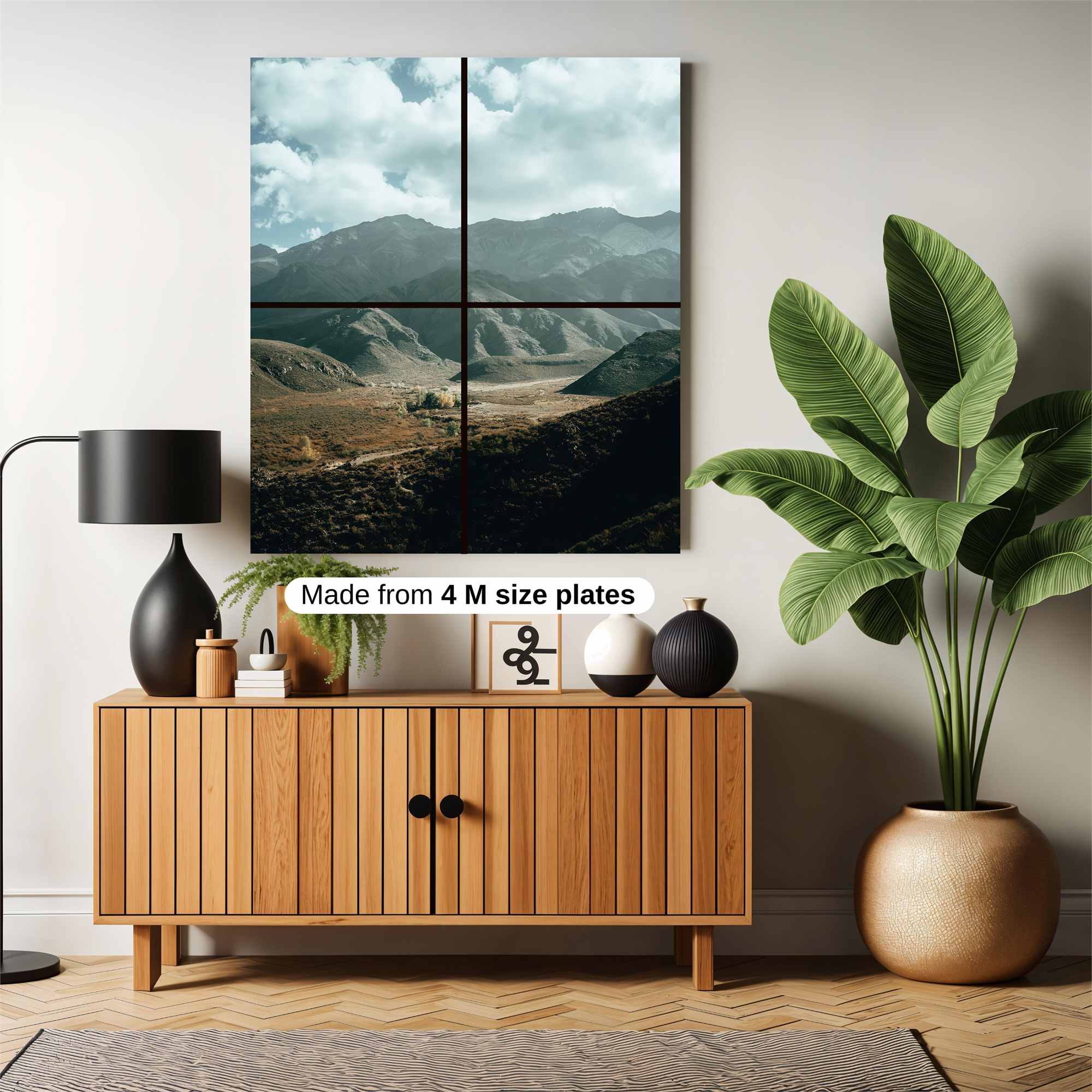 Mountain Serenity Safe Wall Magnetic / M