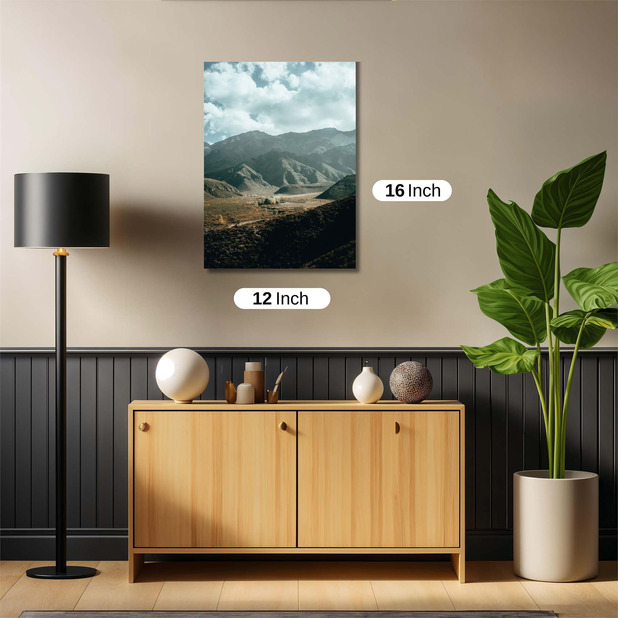 Mountain Serenity Safe Wall Magnetic / M