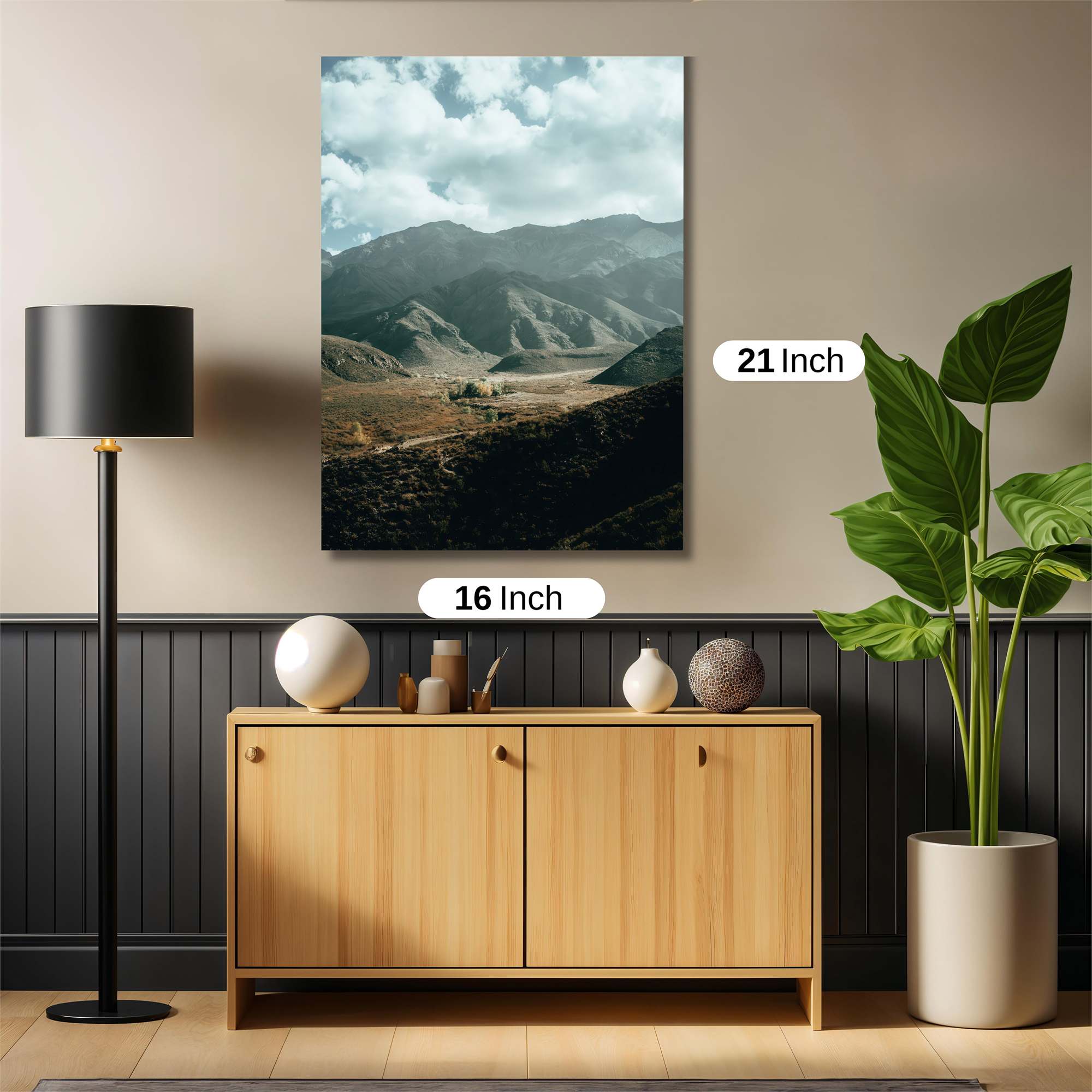 Mountain Serenity Safe Wall Magnetic / M