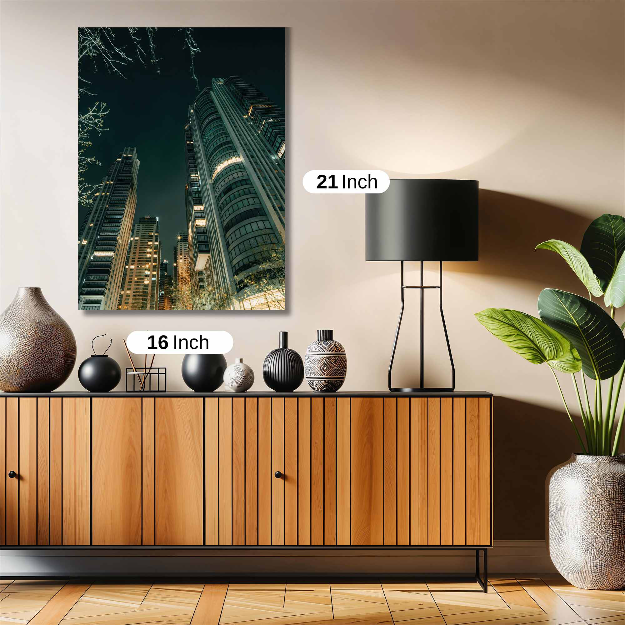 Skyline Serenity Safe Wall Magnetic / M