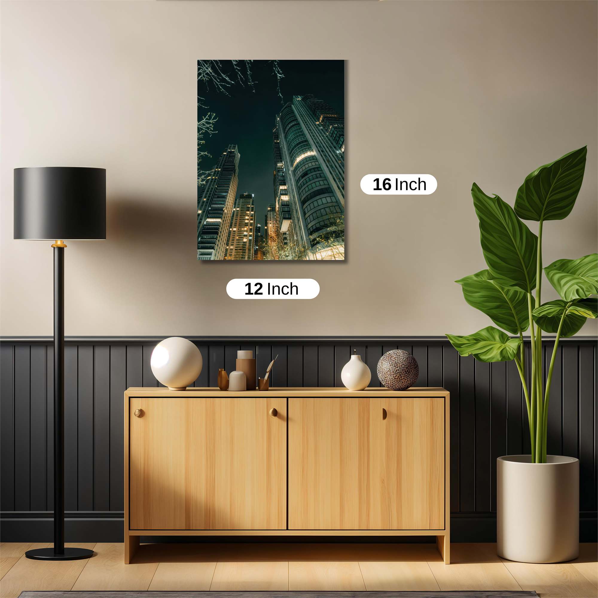 Skyline Serenity Safe Wall Magnetic / M