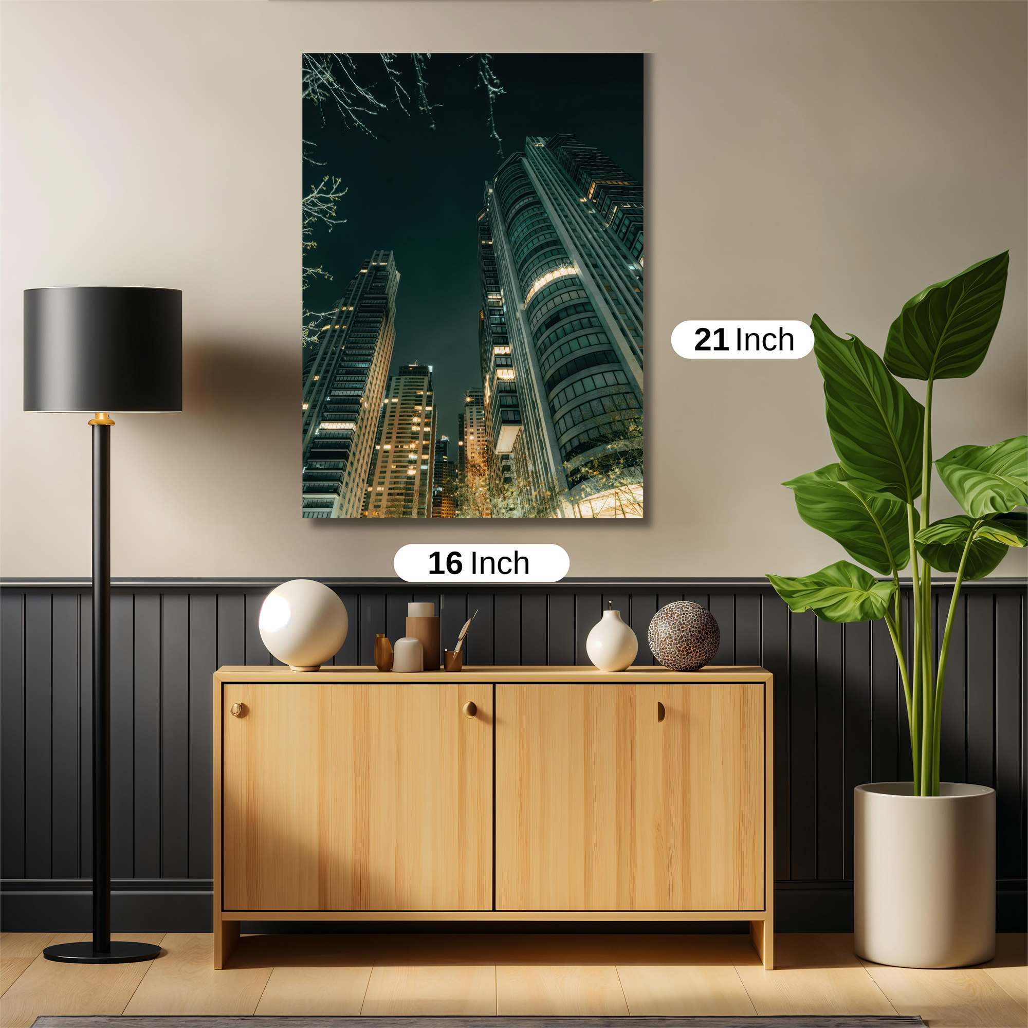 Skyline Serenity Safe Wall Magnetic / M