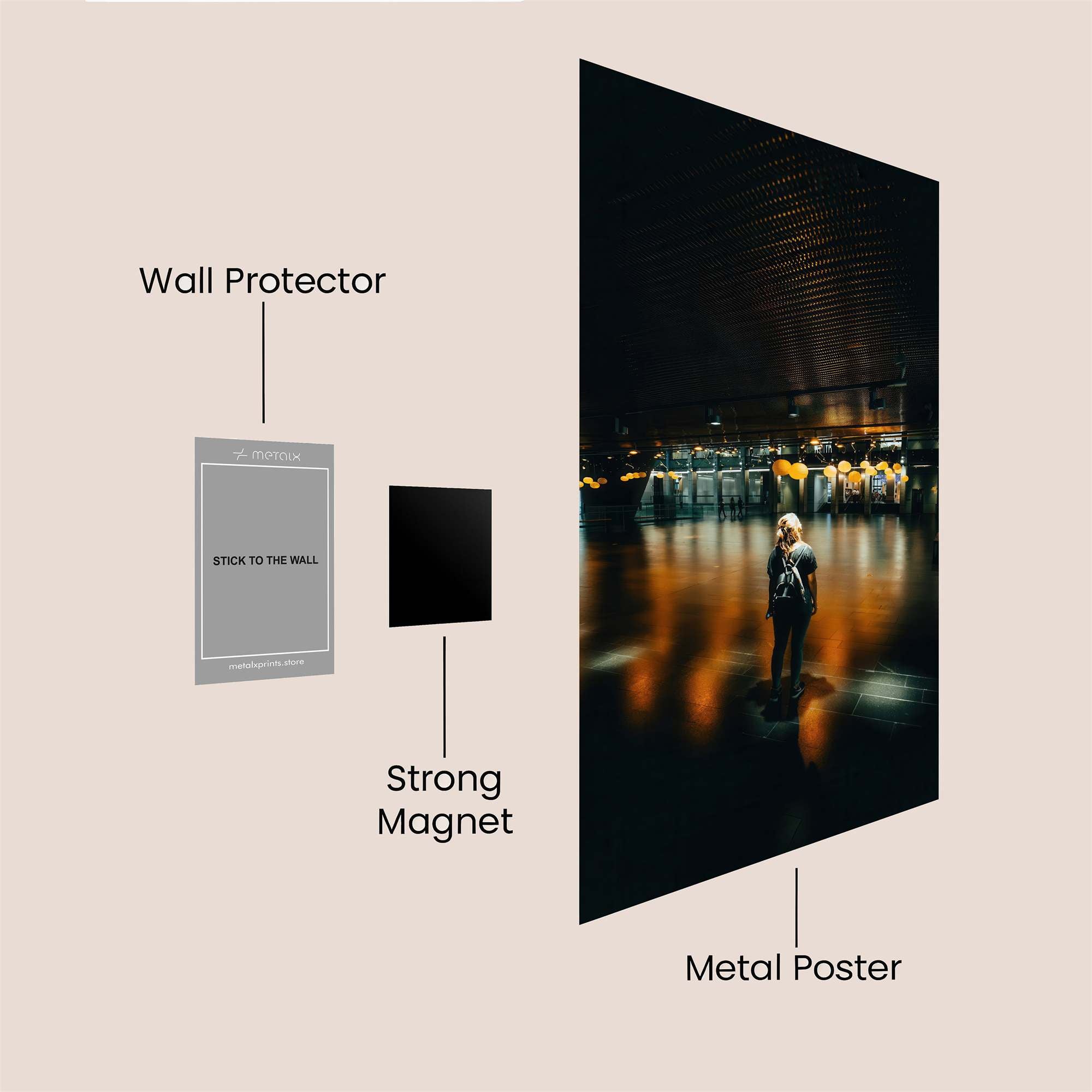 Station Solitude Safe Wall Magnetic / M