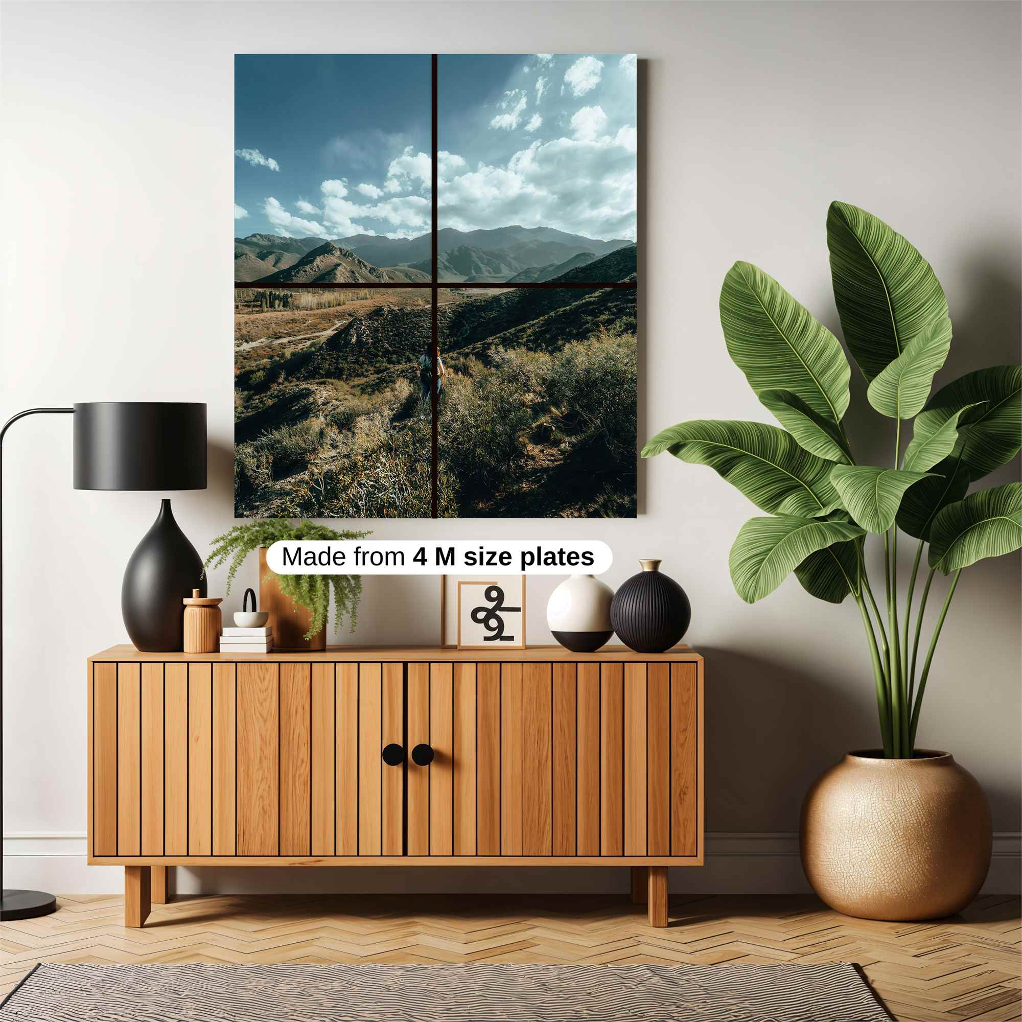 Mountain Serenity Safe Wall Magnetic / M