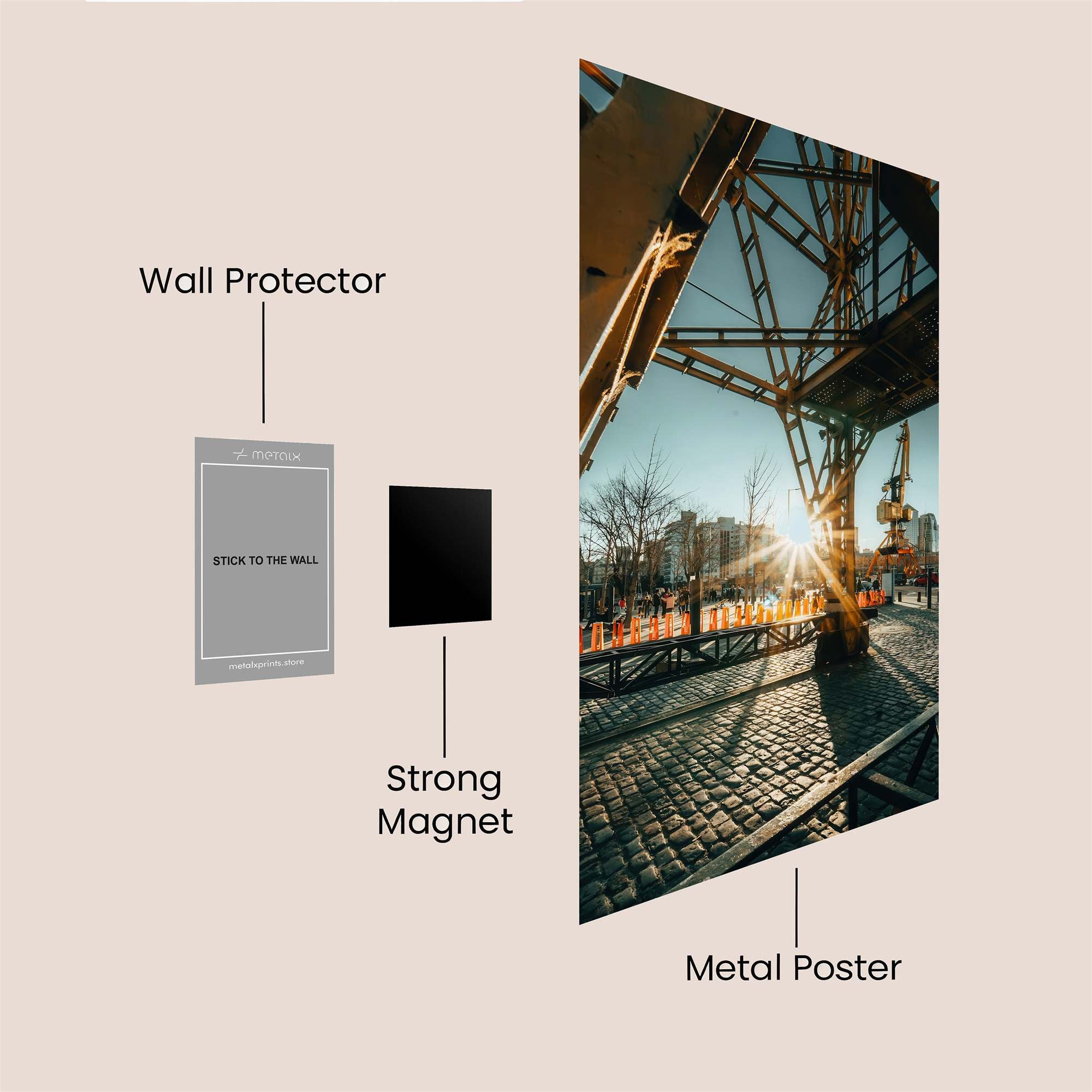 Crane Dawn Safe Wall Magnetic / M