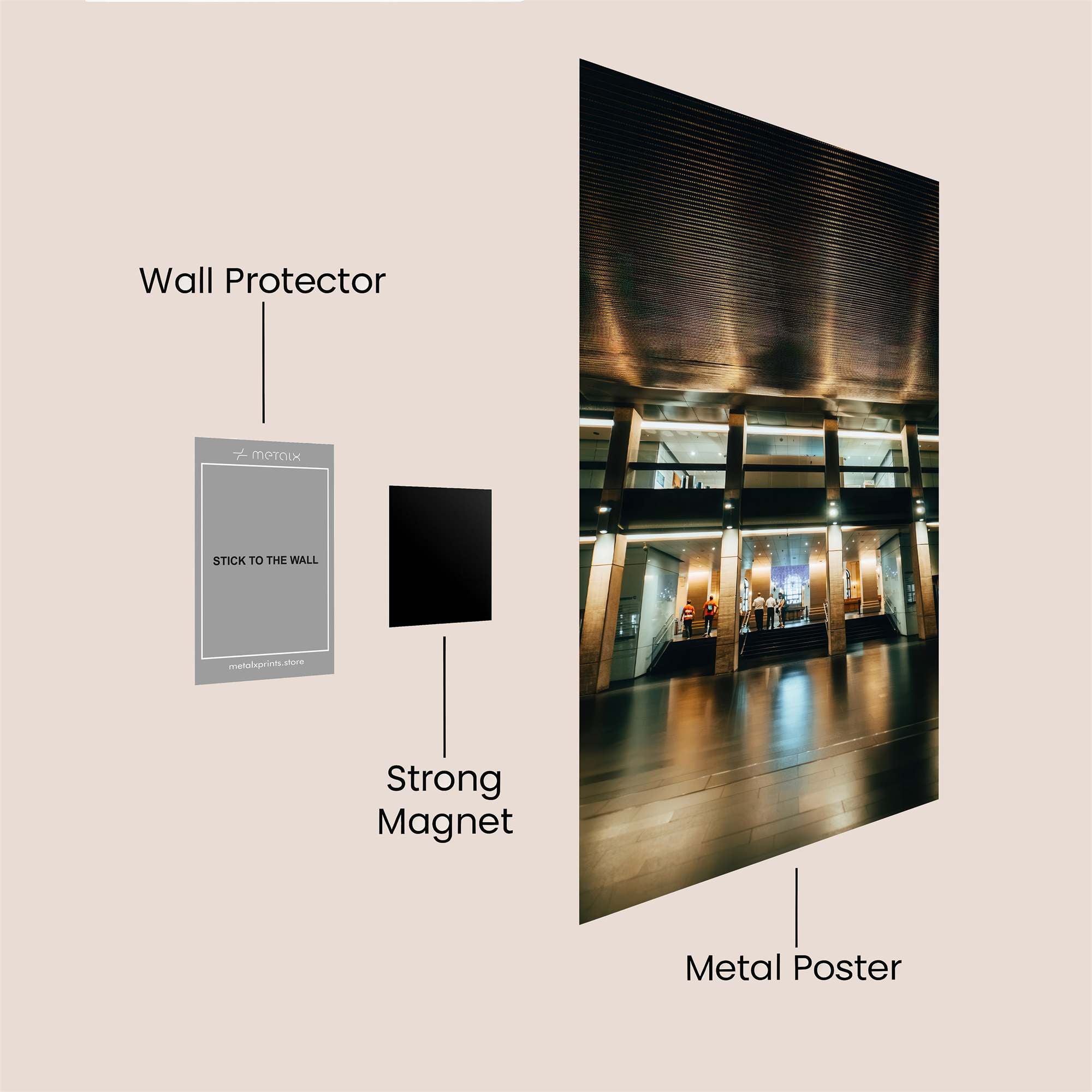 Lobby Glow Safe Wall Magnetic / M