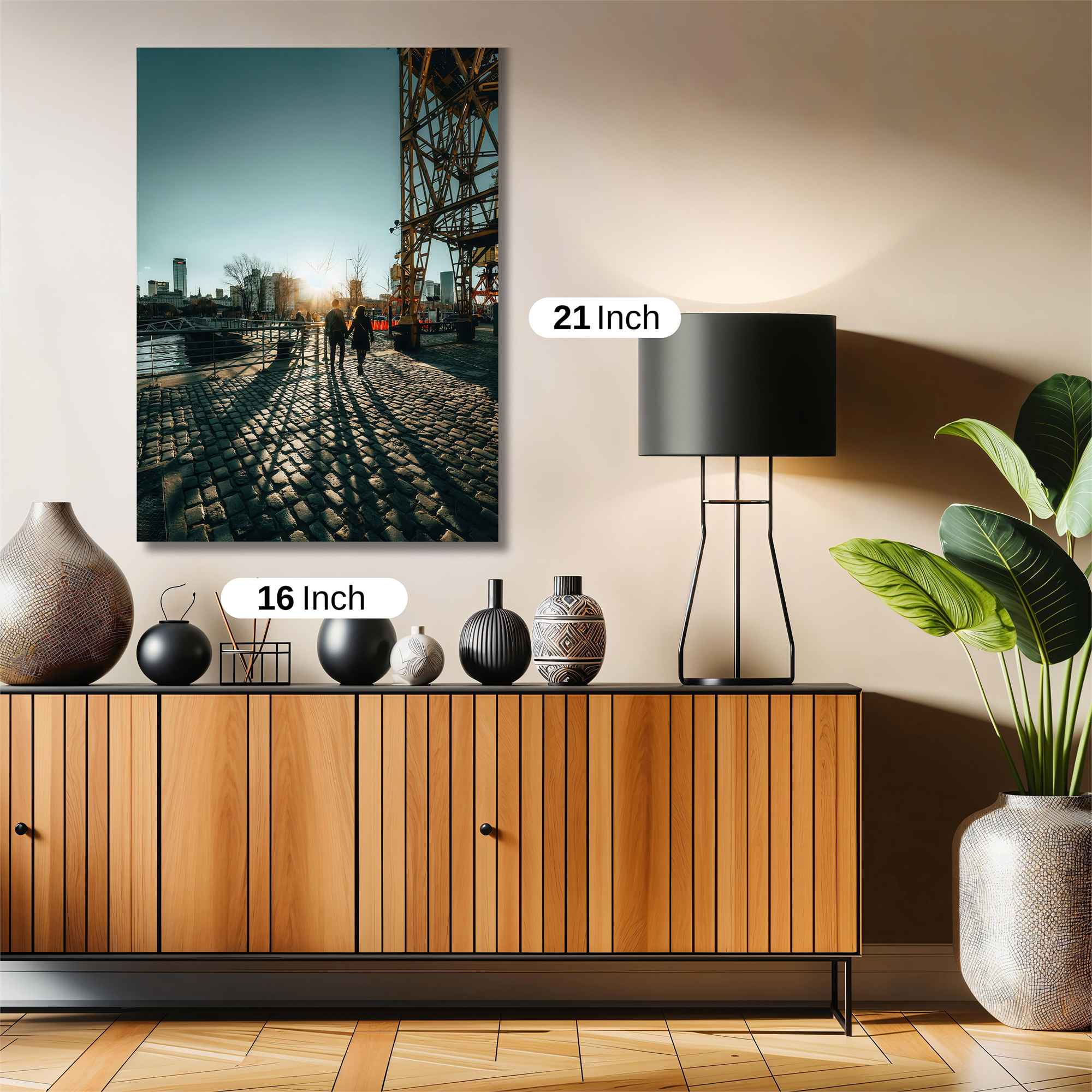 Sunset Serenity Safe Wall Magnetic / M