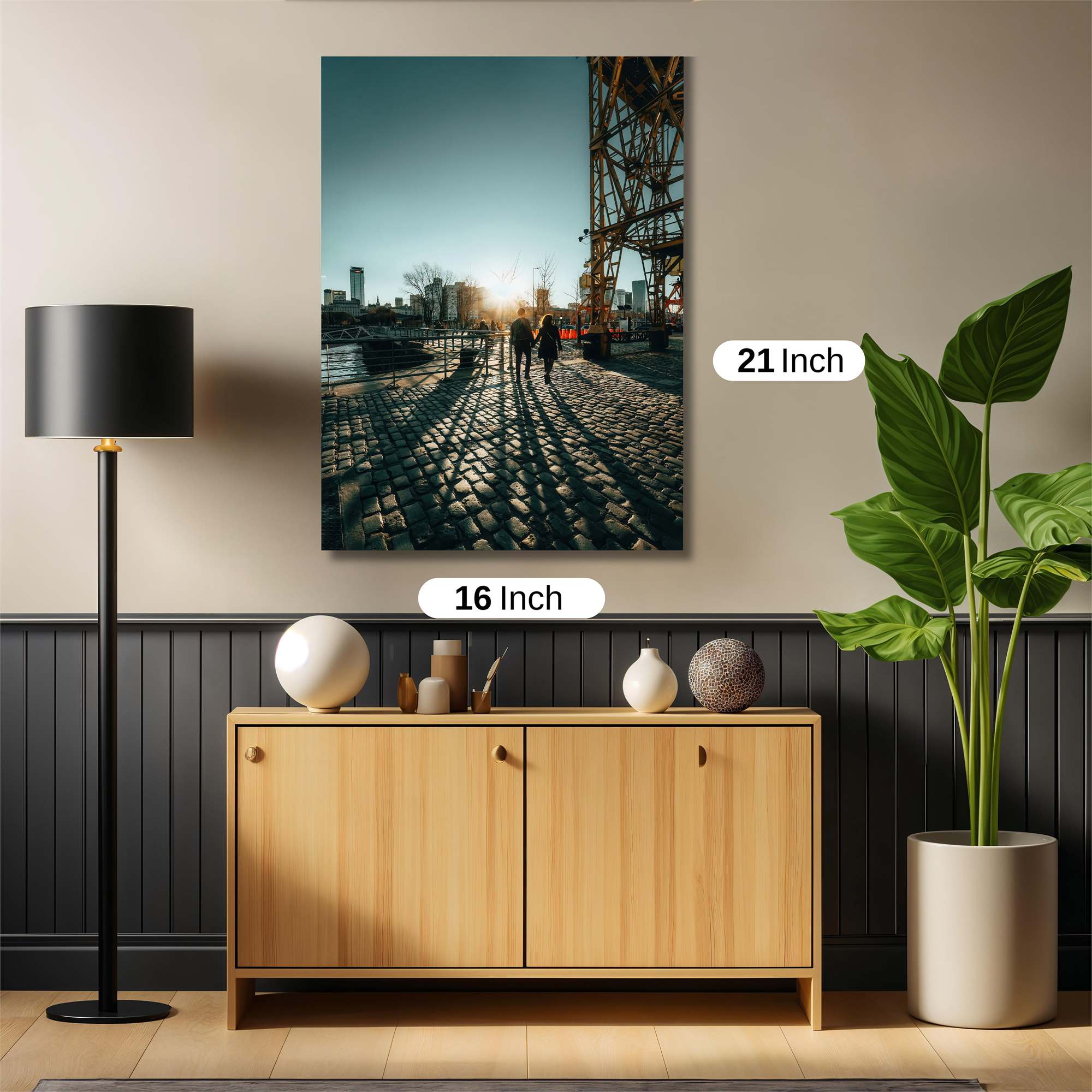 Sunset Serenity Safe Wall Magnetic / M