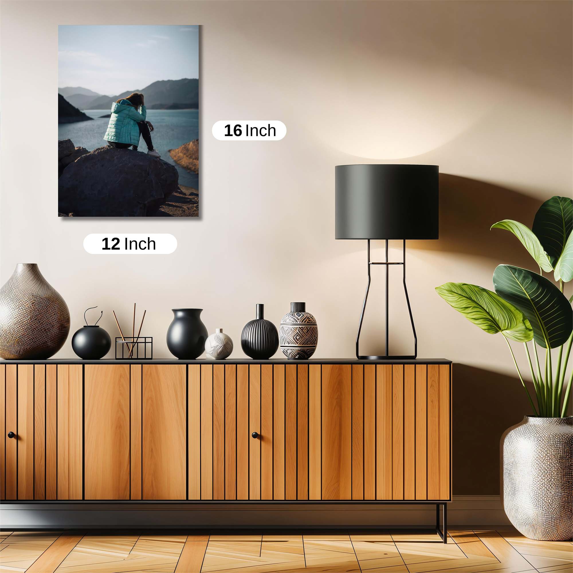 Solitude Serenity Safe Wall Magnetic / M