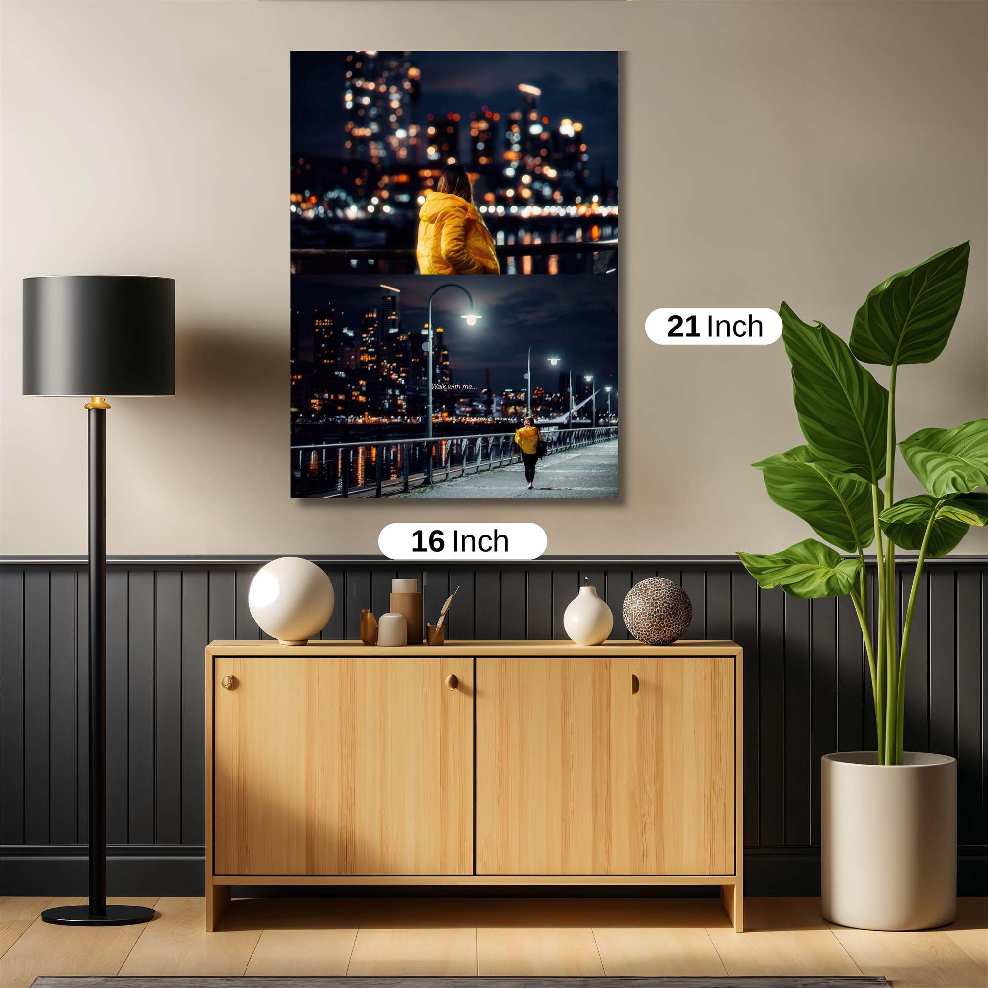 City Serenity Safe Wall Magnetic / M