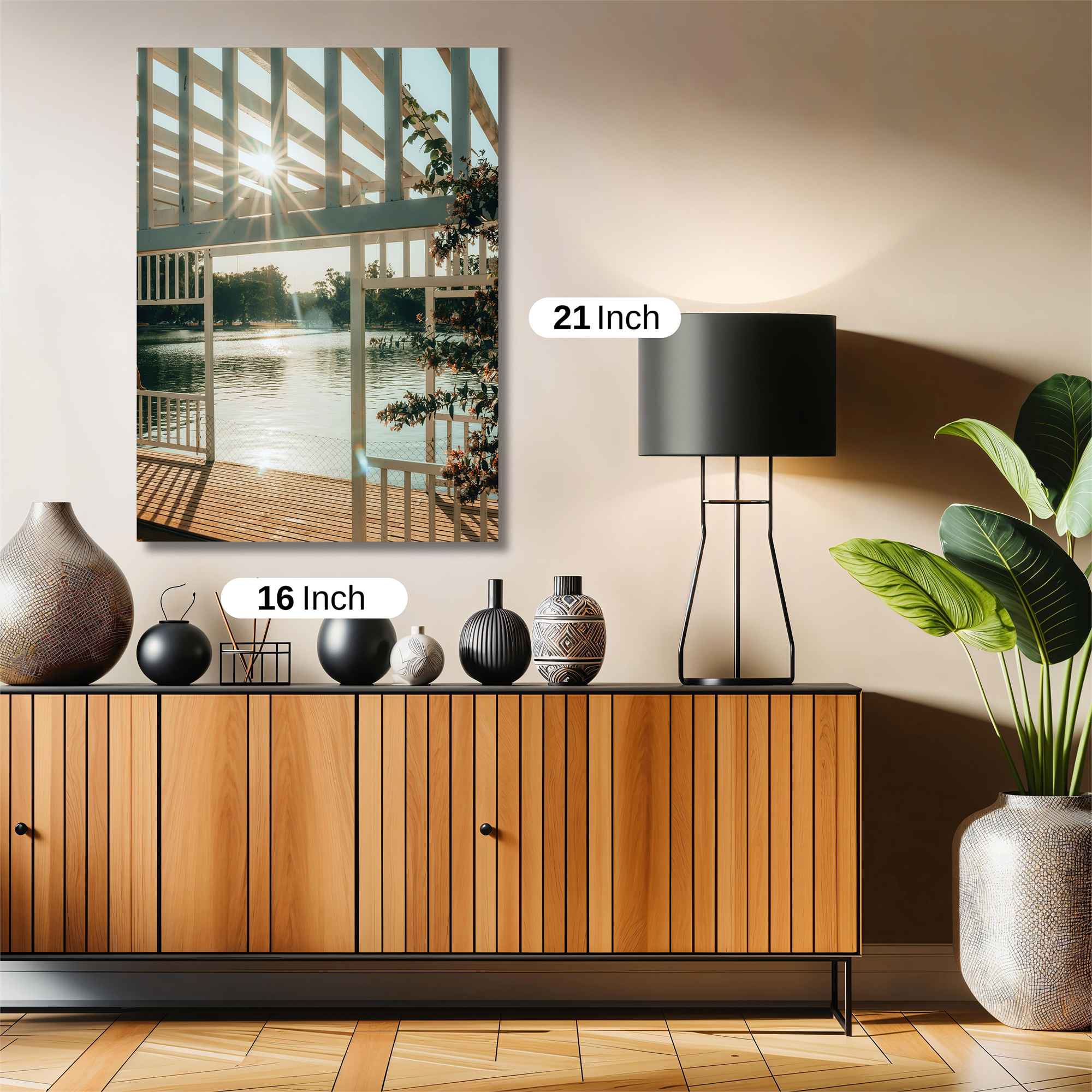 Sunrise Serenity Safe Wall Magnetic / M