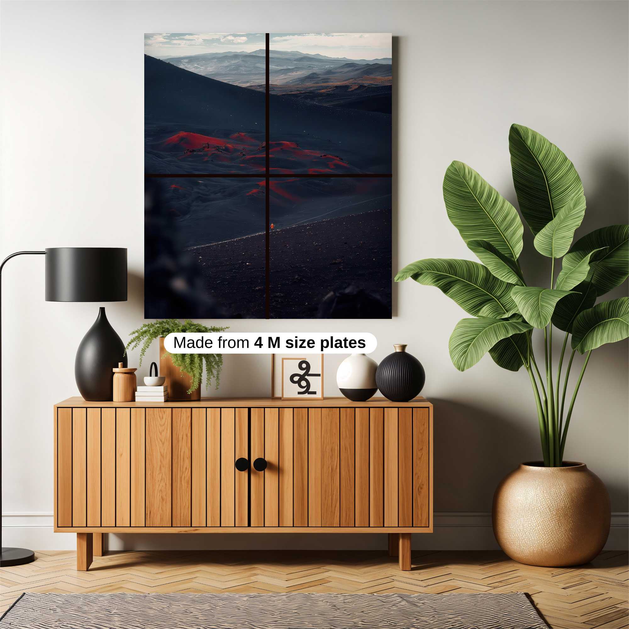 Volcano Eruption Safe Wall Magnetic / M