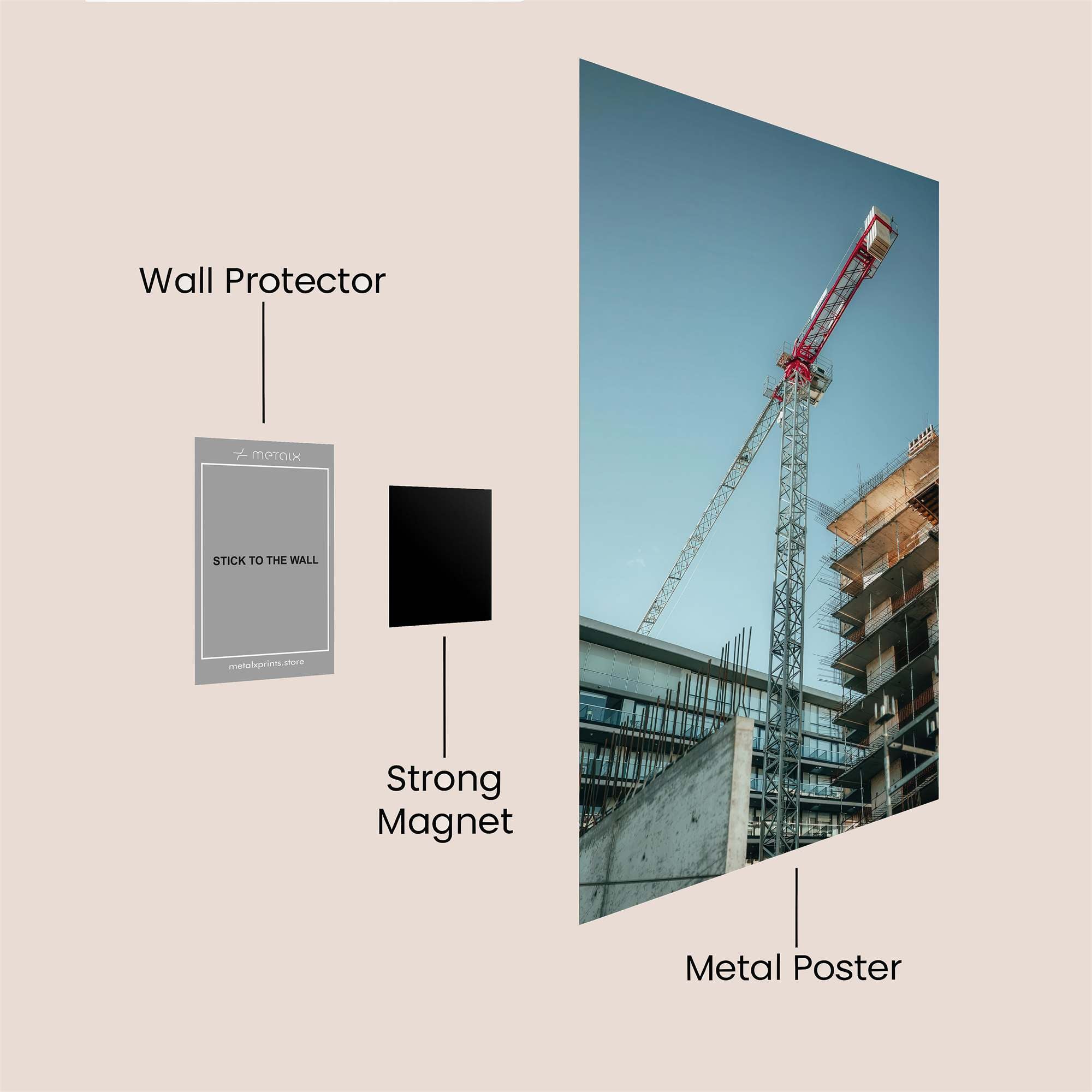 Crane Ascent Safe Wall Magnetic / M