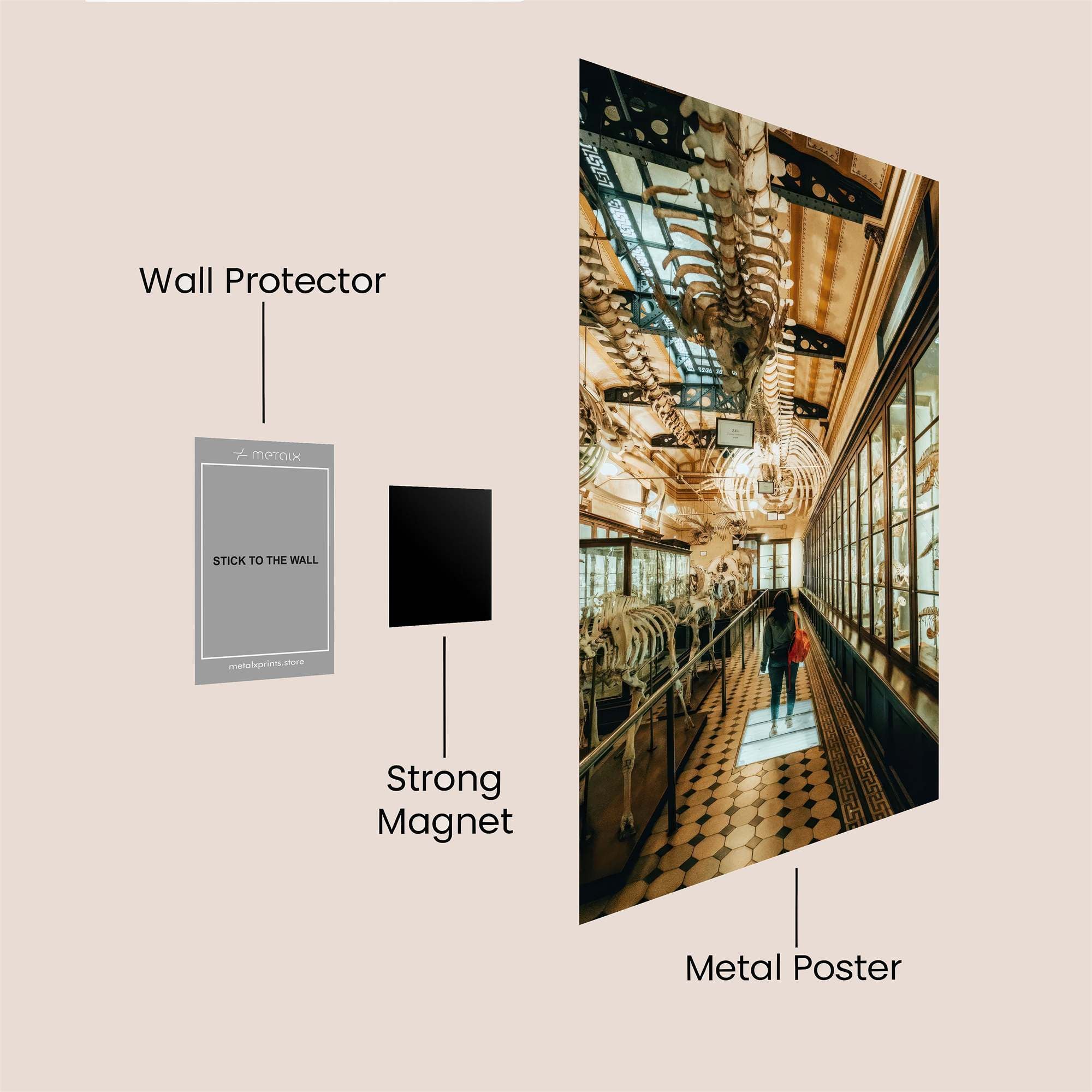 Museum Serenity Safe Wall Magnetic / M