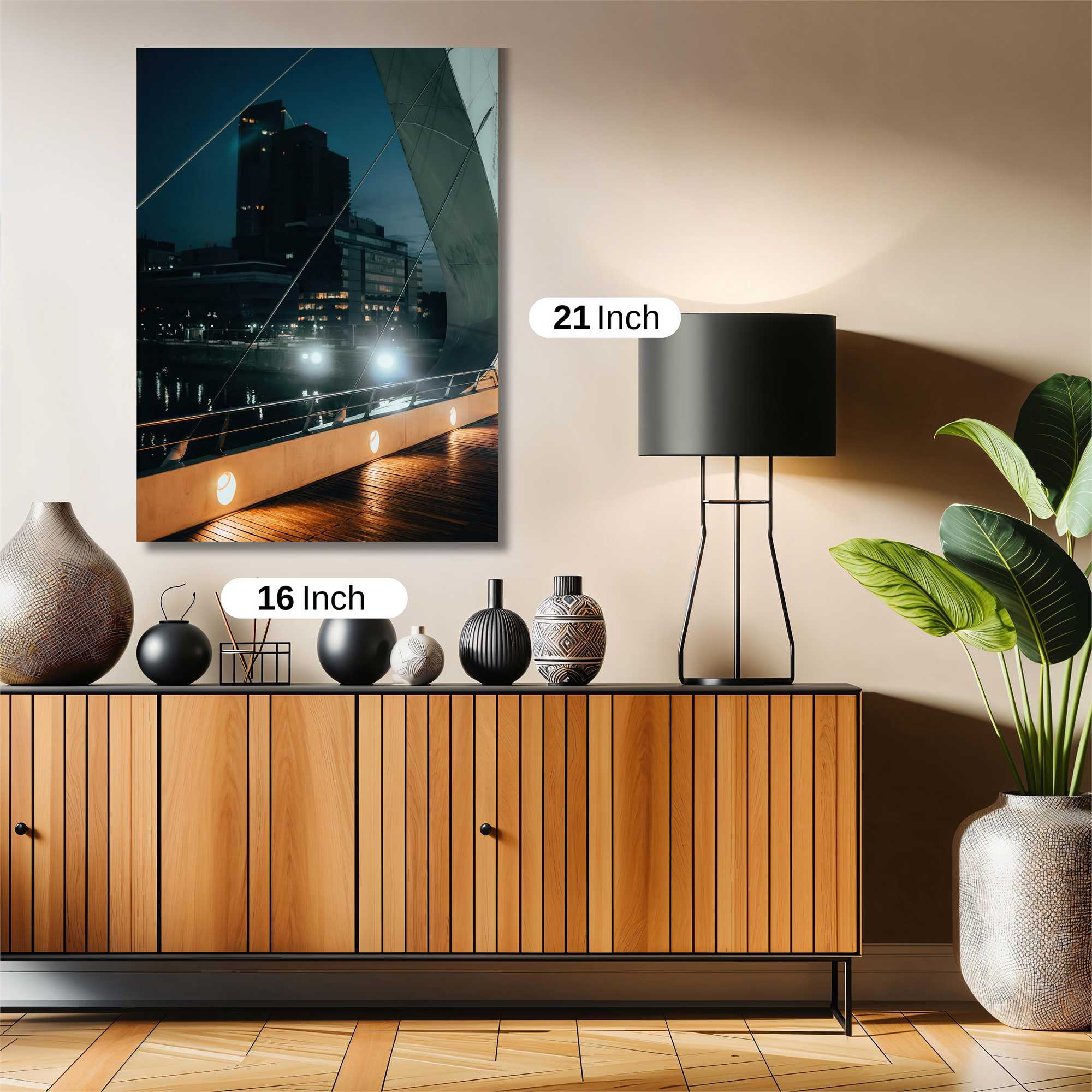 City Serenity Safe Wall Magnetic / M