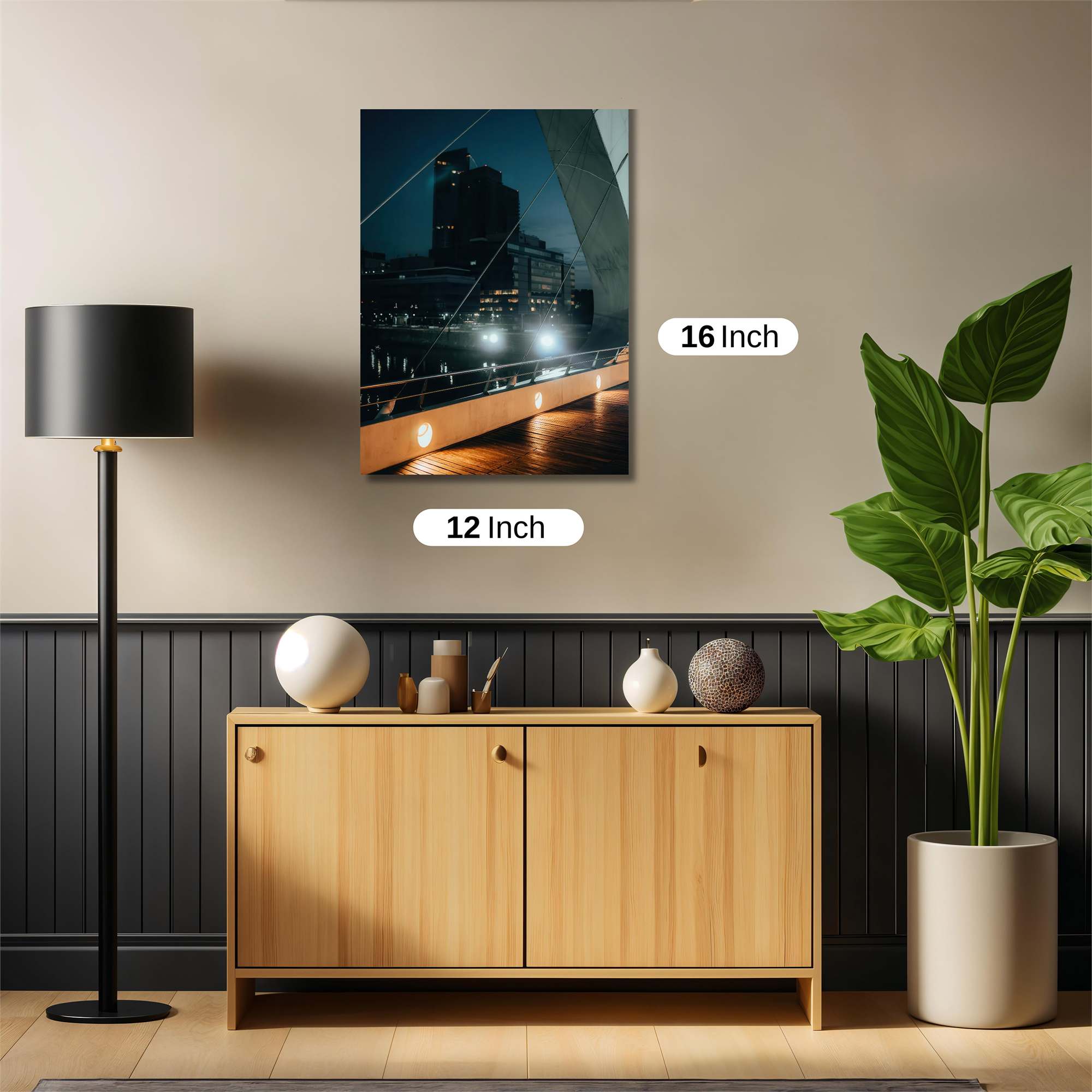 City Serenity Safe Wall Magnetic / M