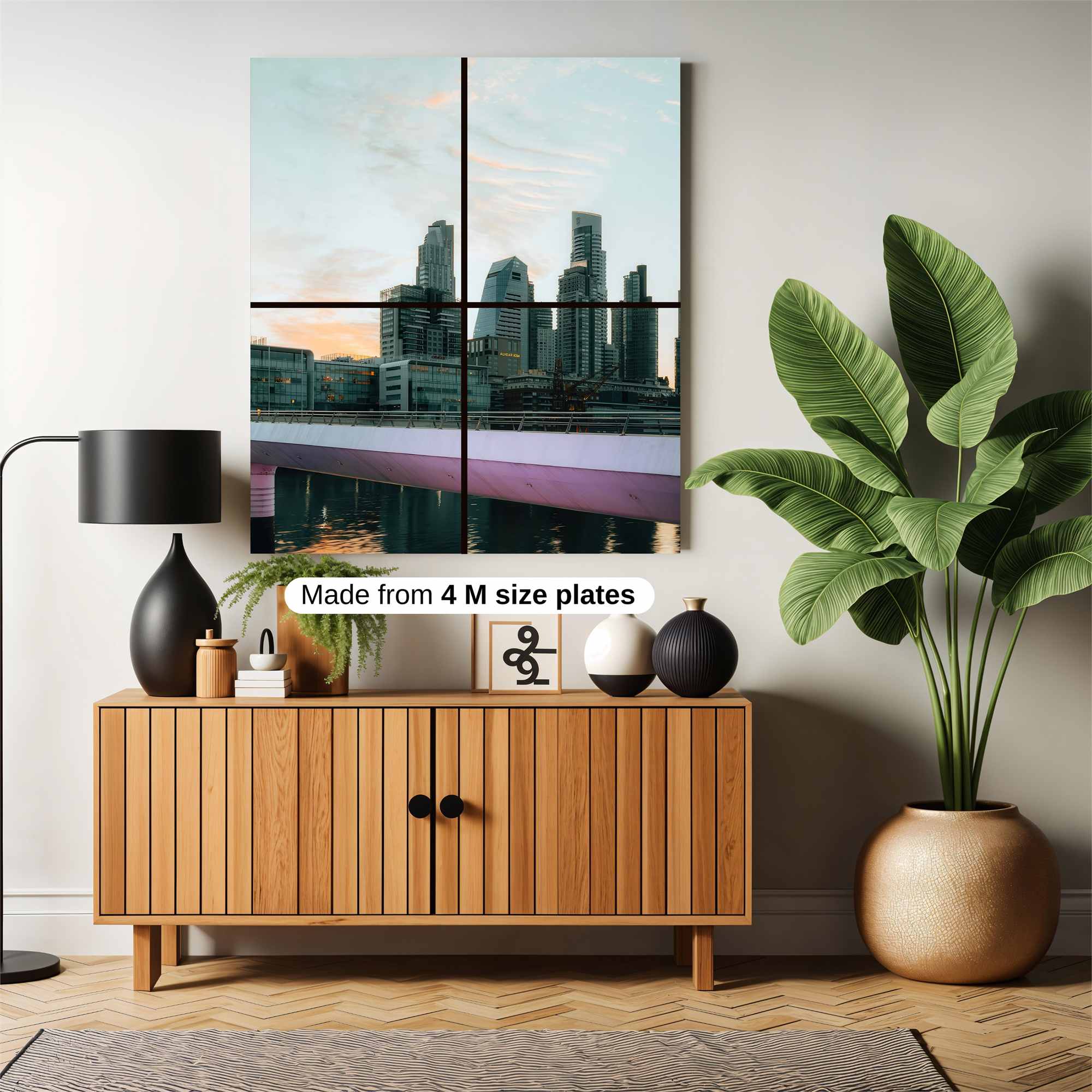Skyline Serenity Safe Wall Magnetic / M