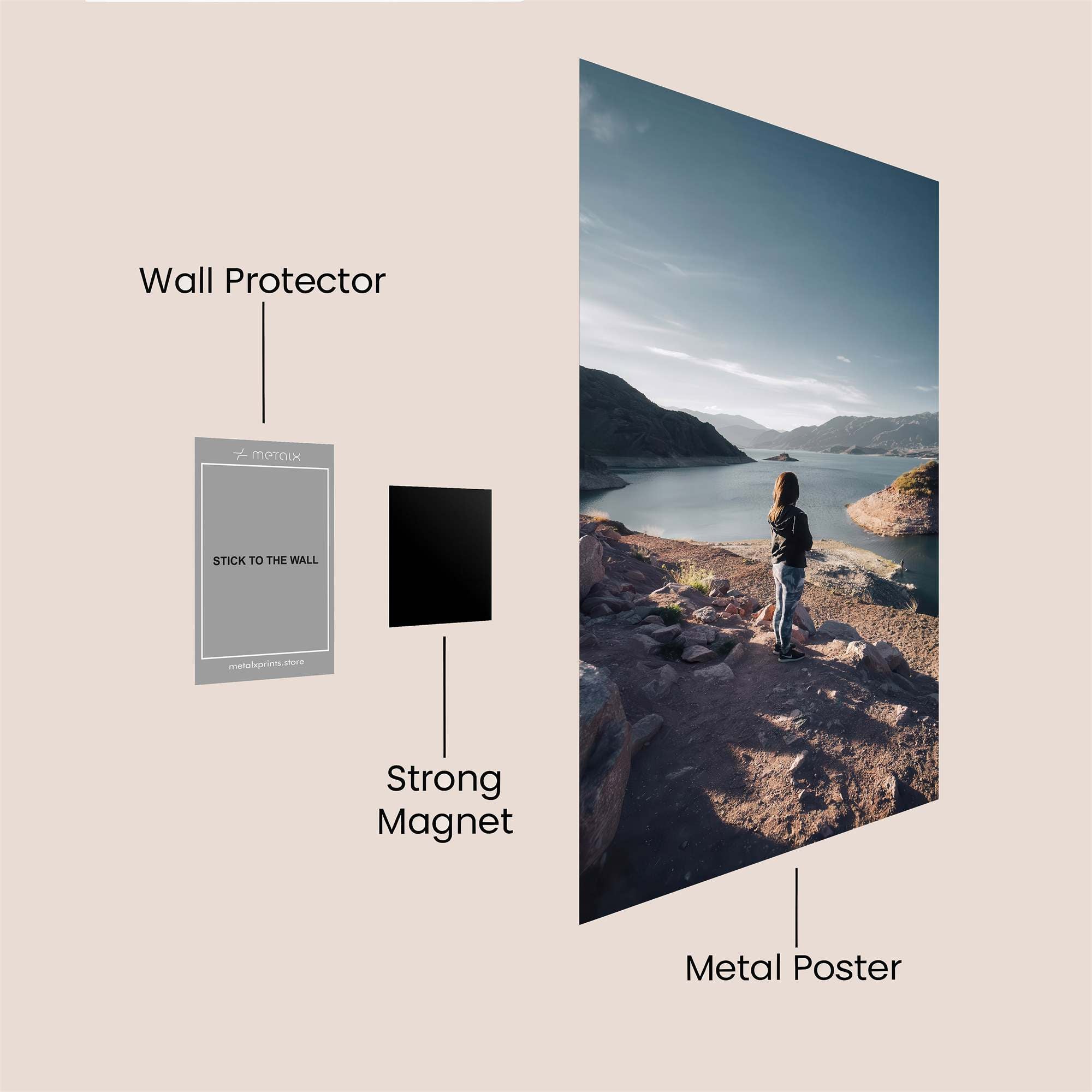 Explorer Serene Safe Wall Magnetic / M
