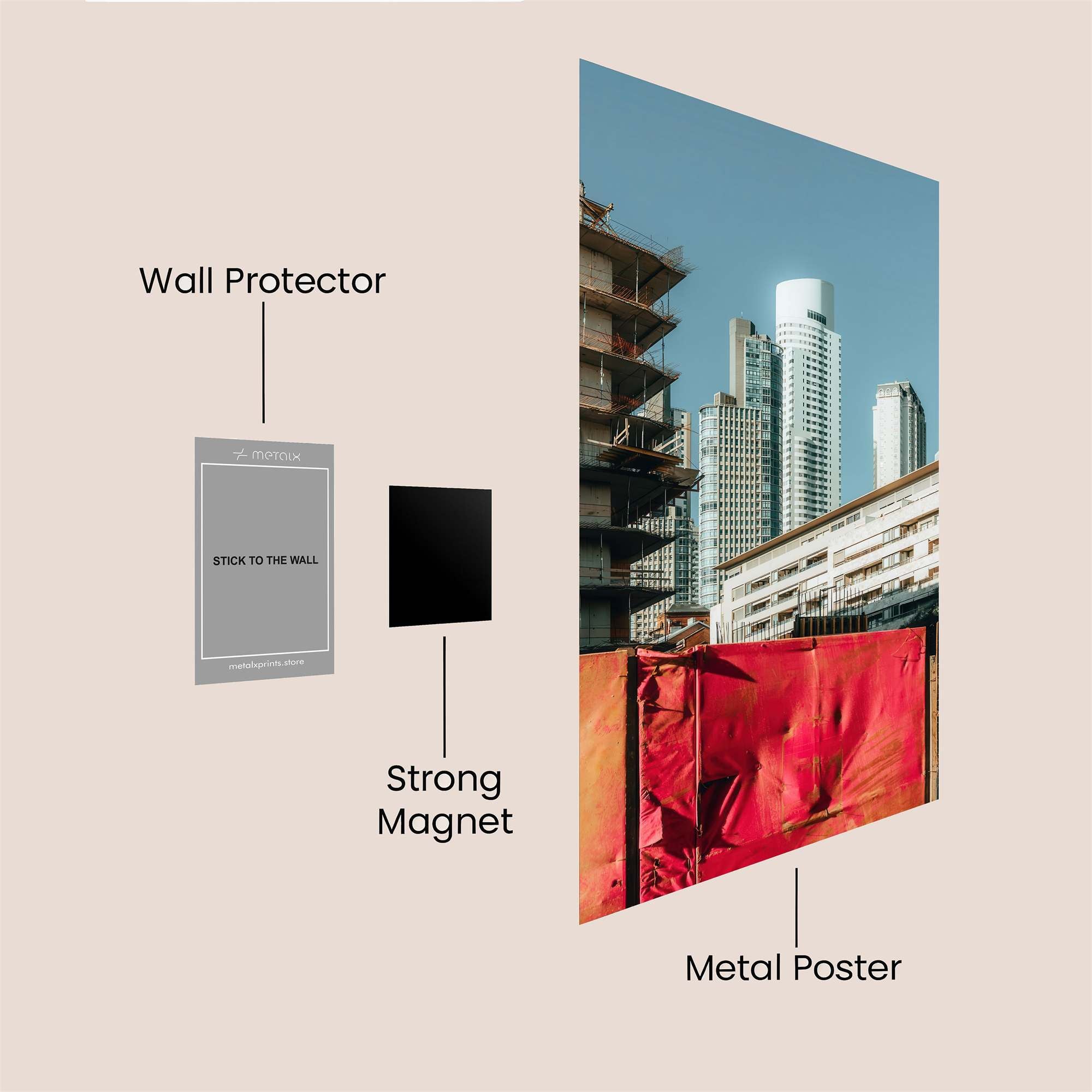Urban Renewal Safe Wall Magnetic / M
