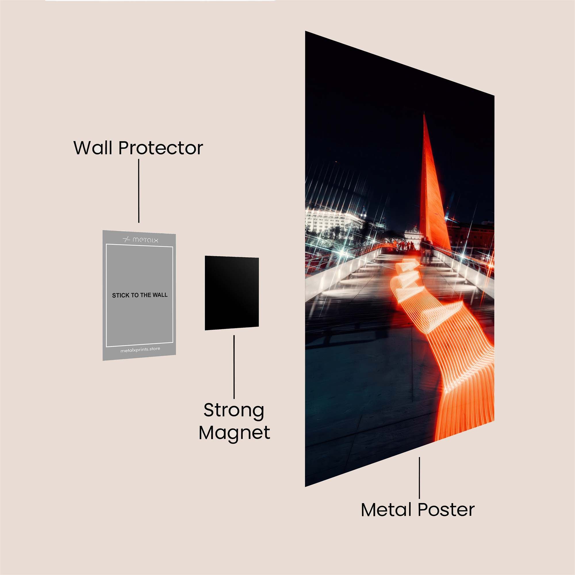 Blade Radiance Safe Wall Magnetic / M